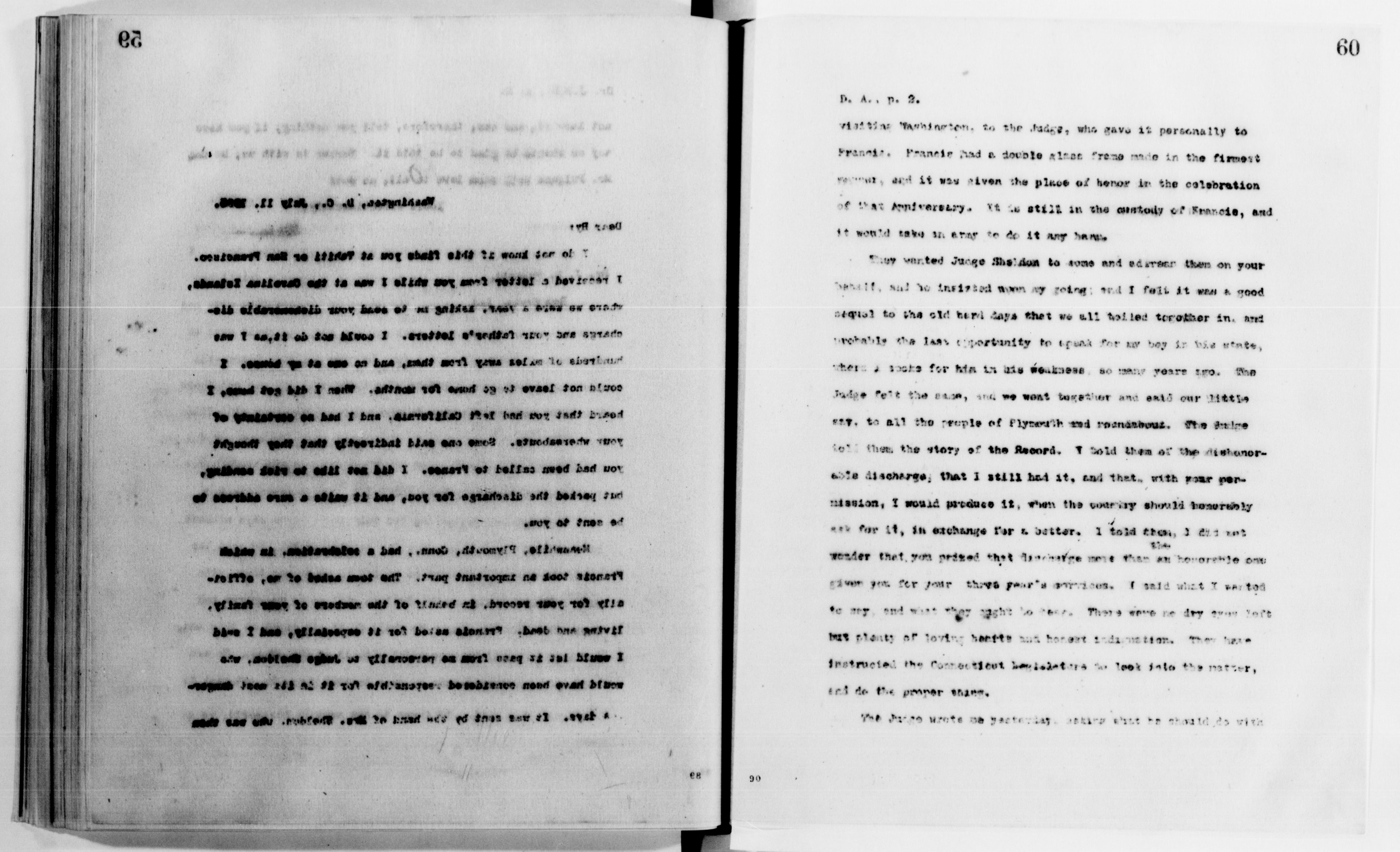 Scanned image of the current content page