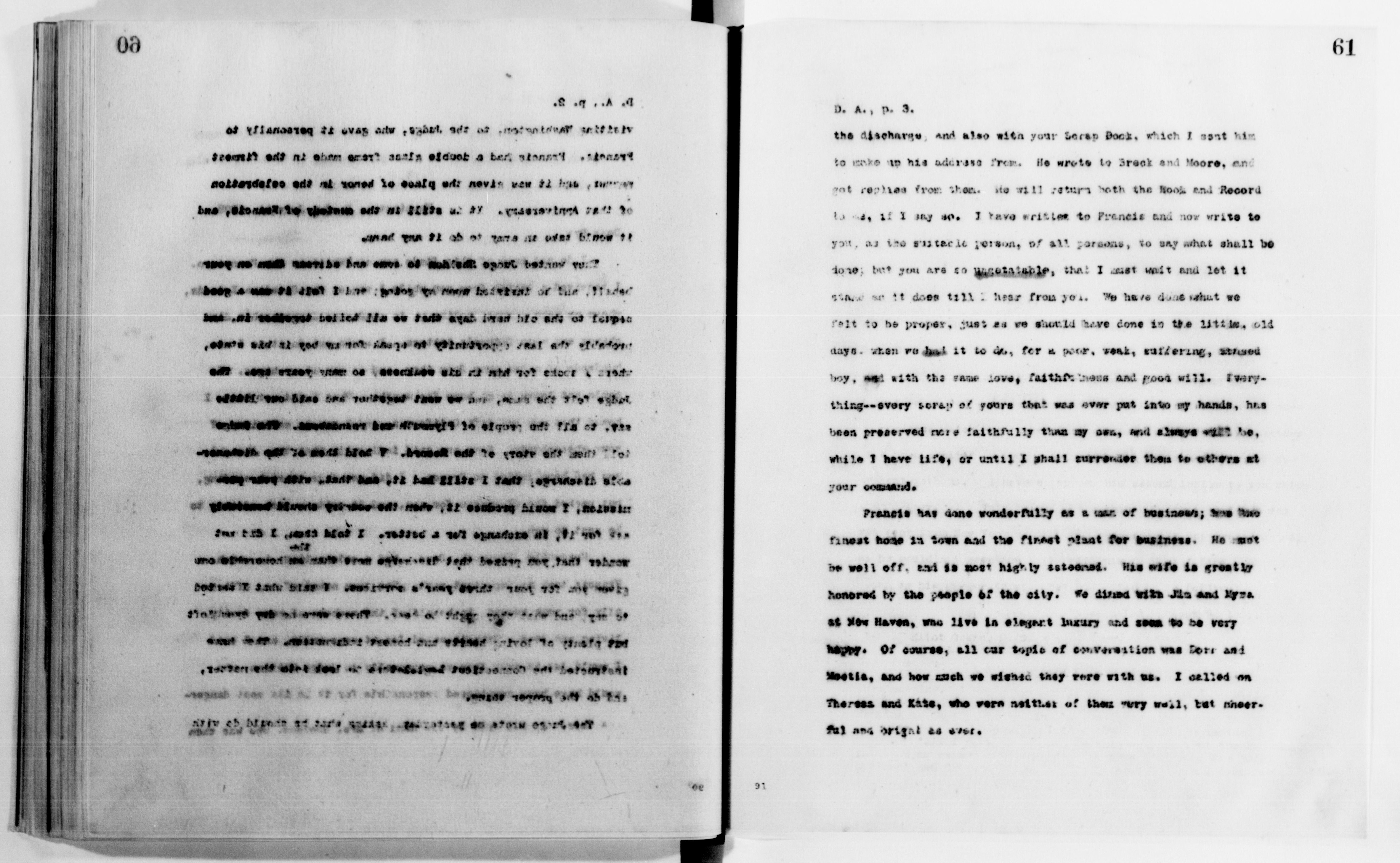 Scanned image of the current content page