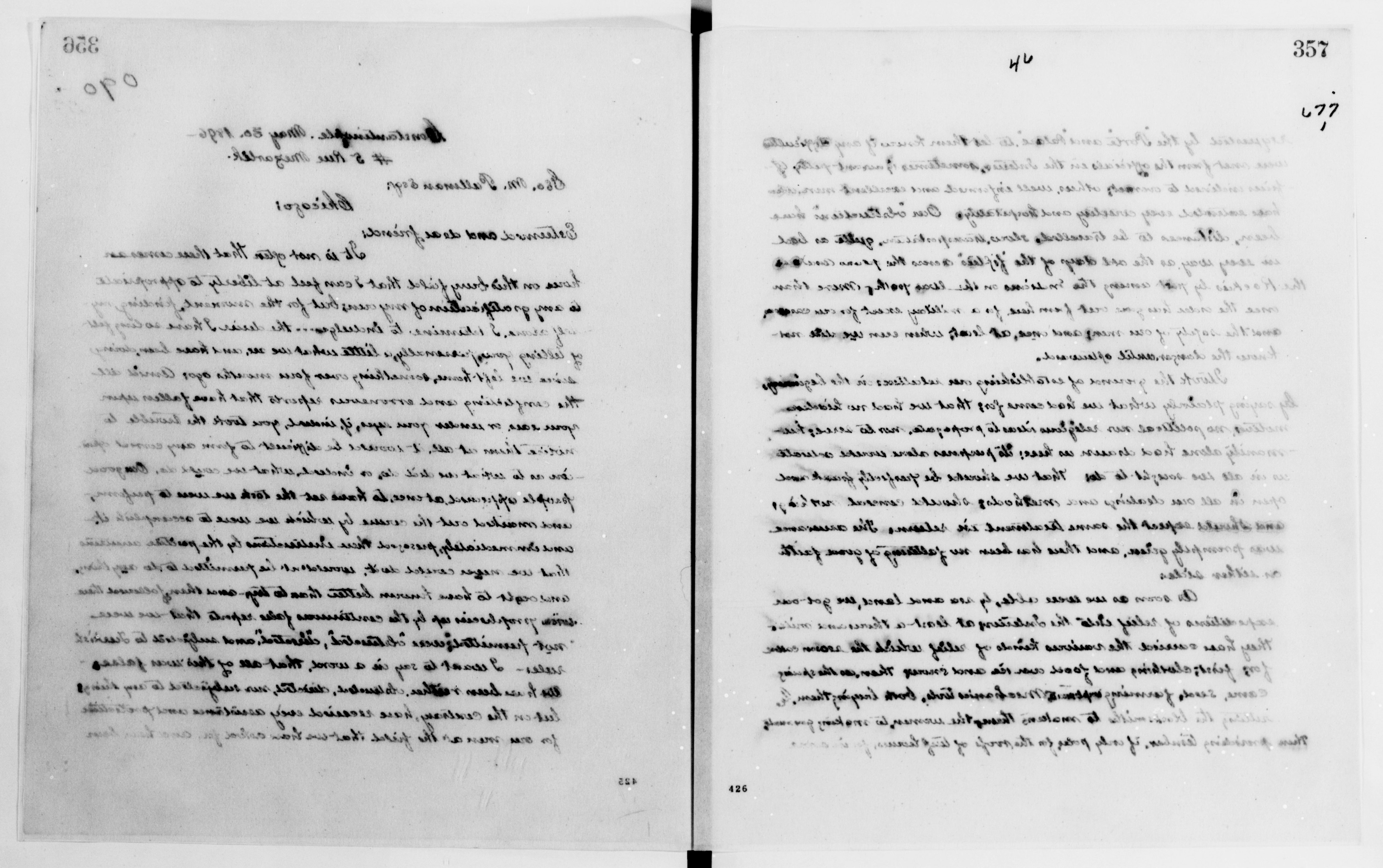 Scanned image of the current content page