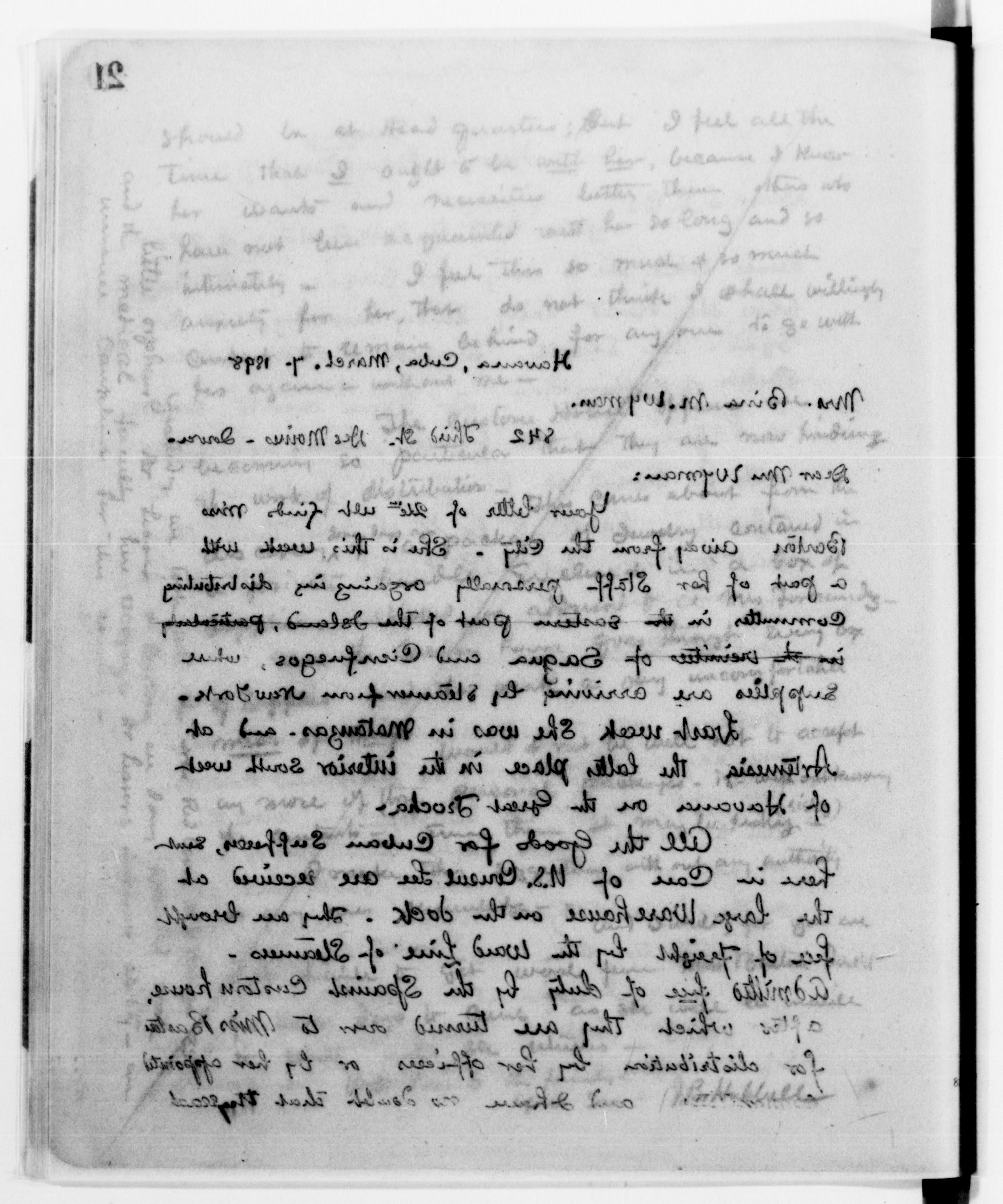 Scanned image of the current content page