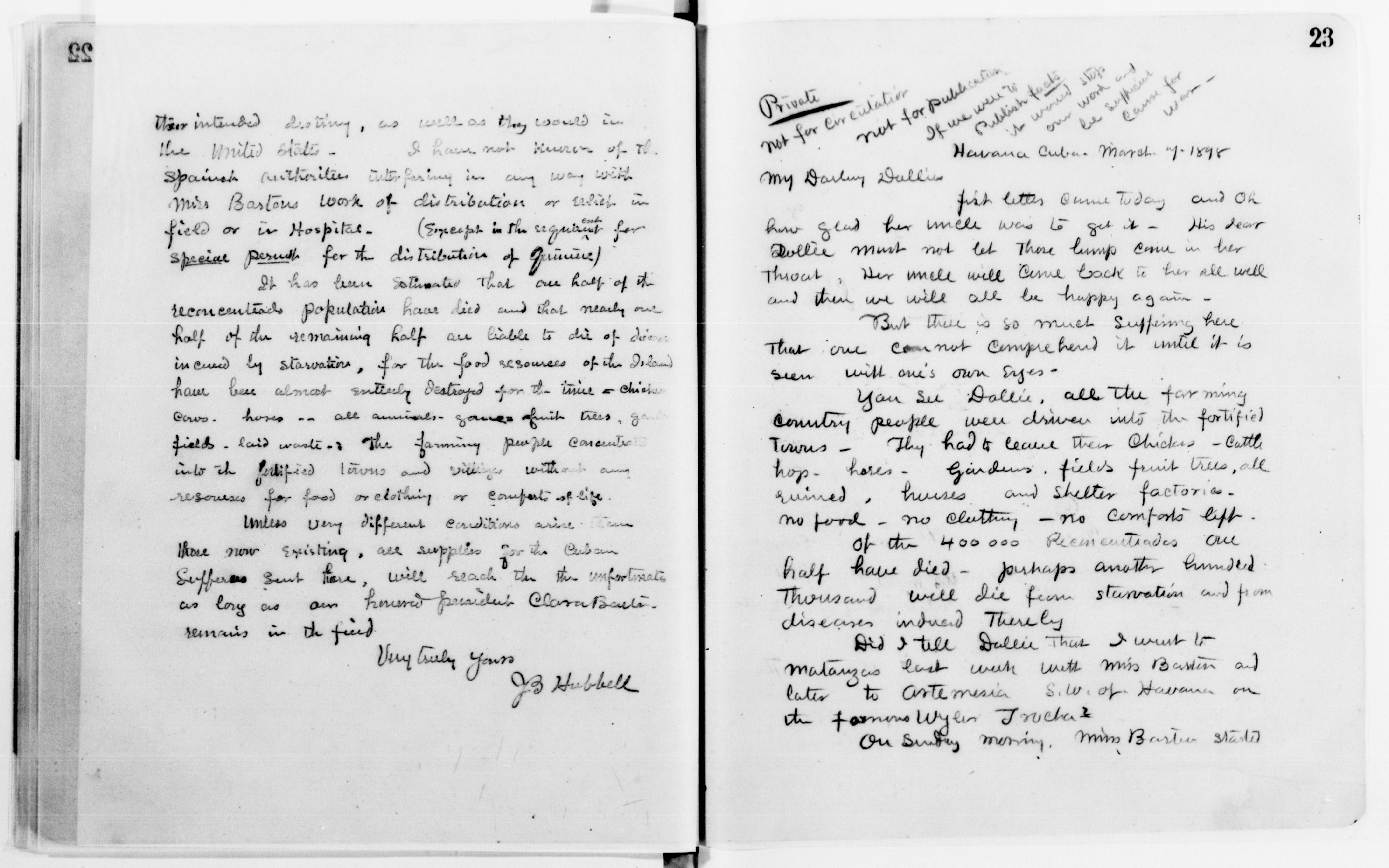 Scanned image of the current content page