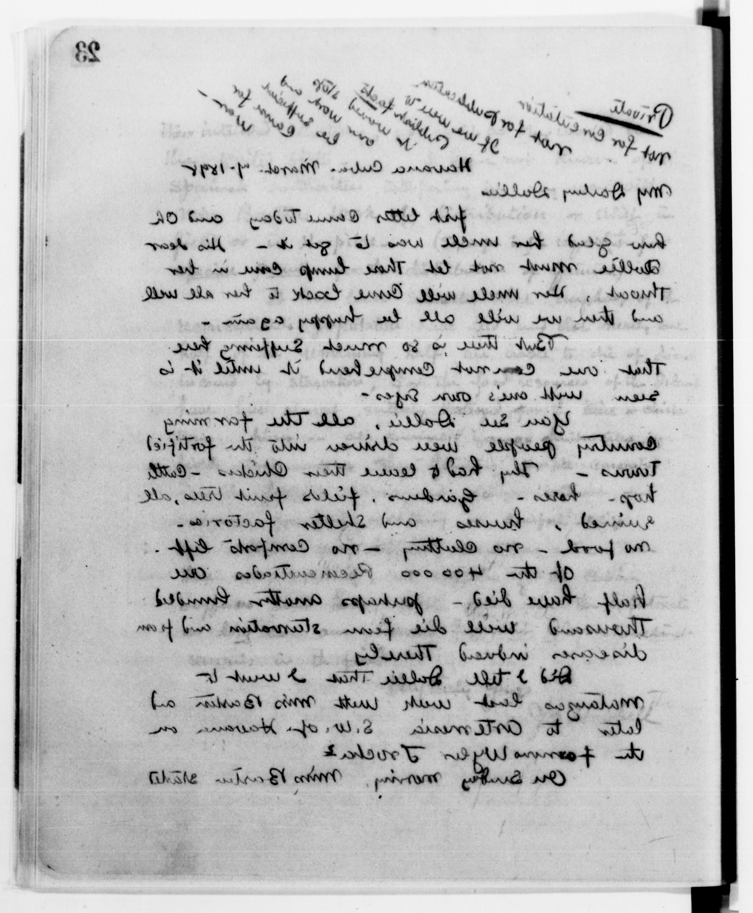 Scanned image of the current content page