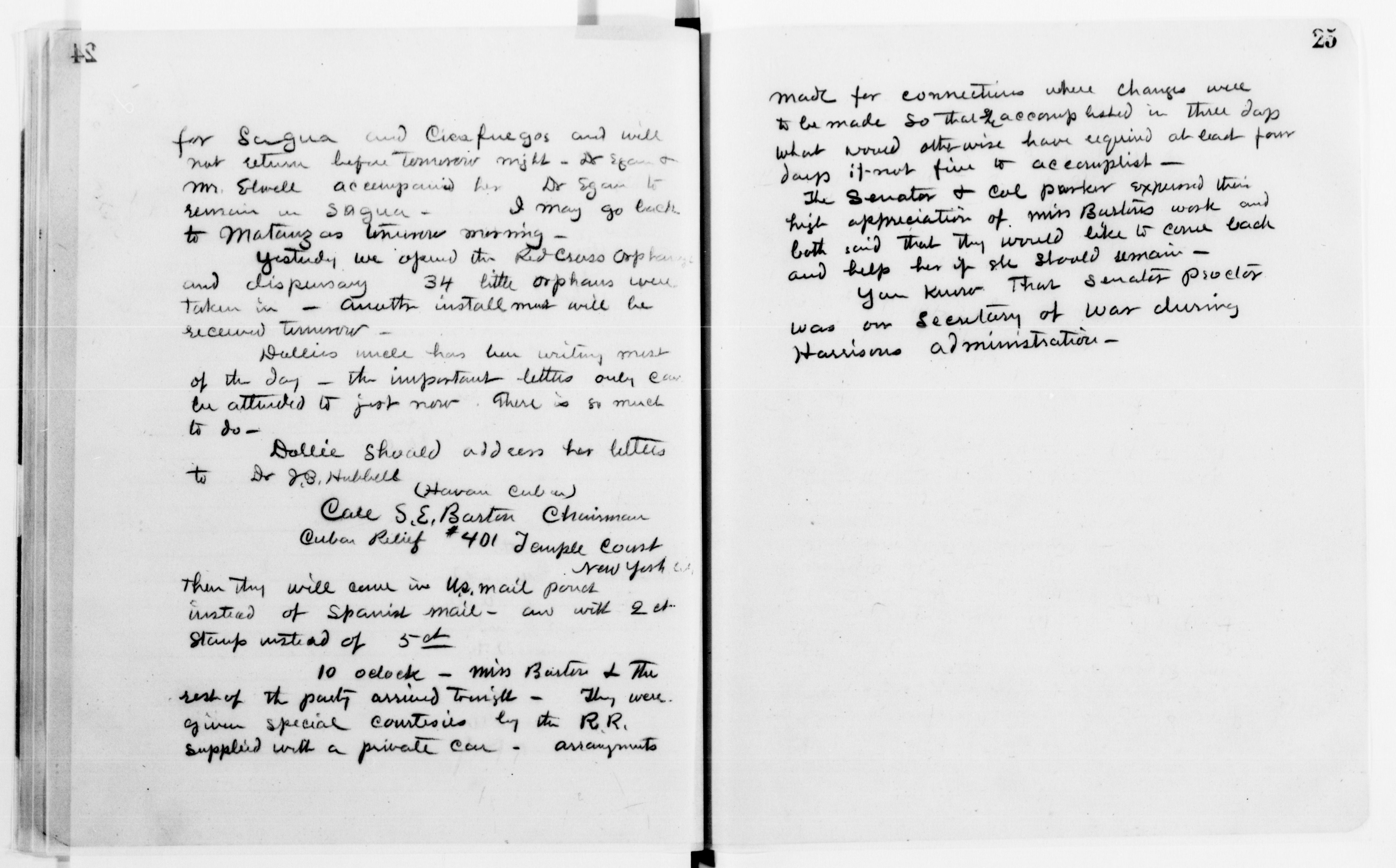 Scanned image of the current content page