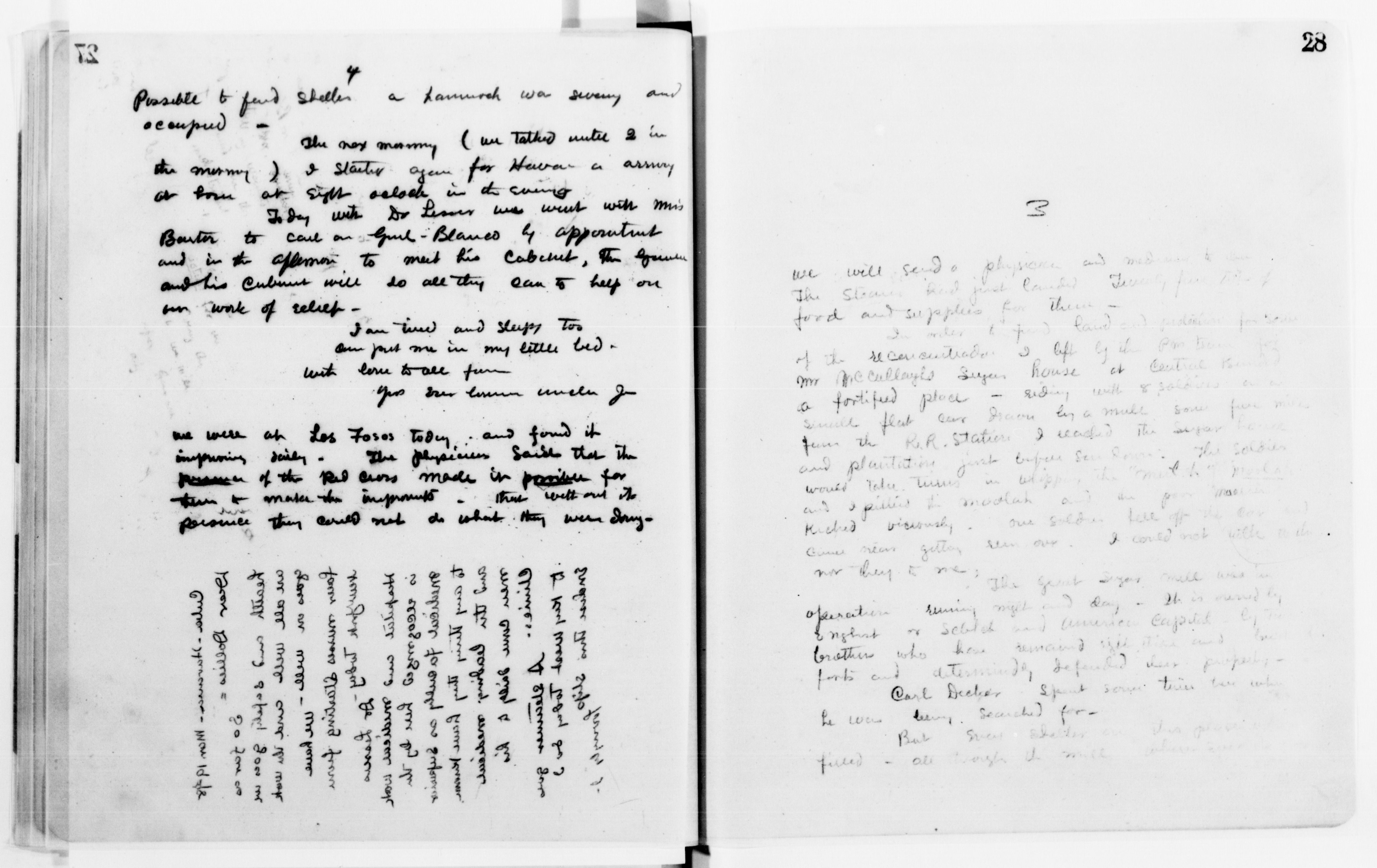 Scanned image of the current content page