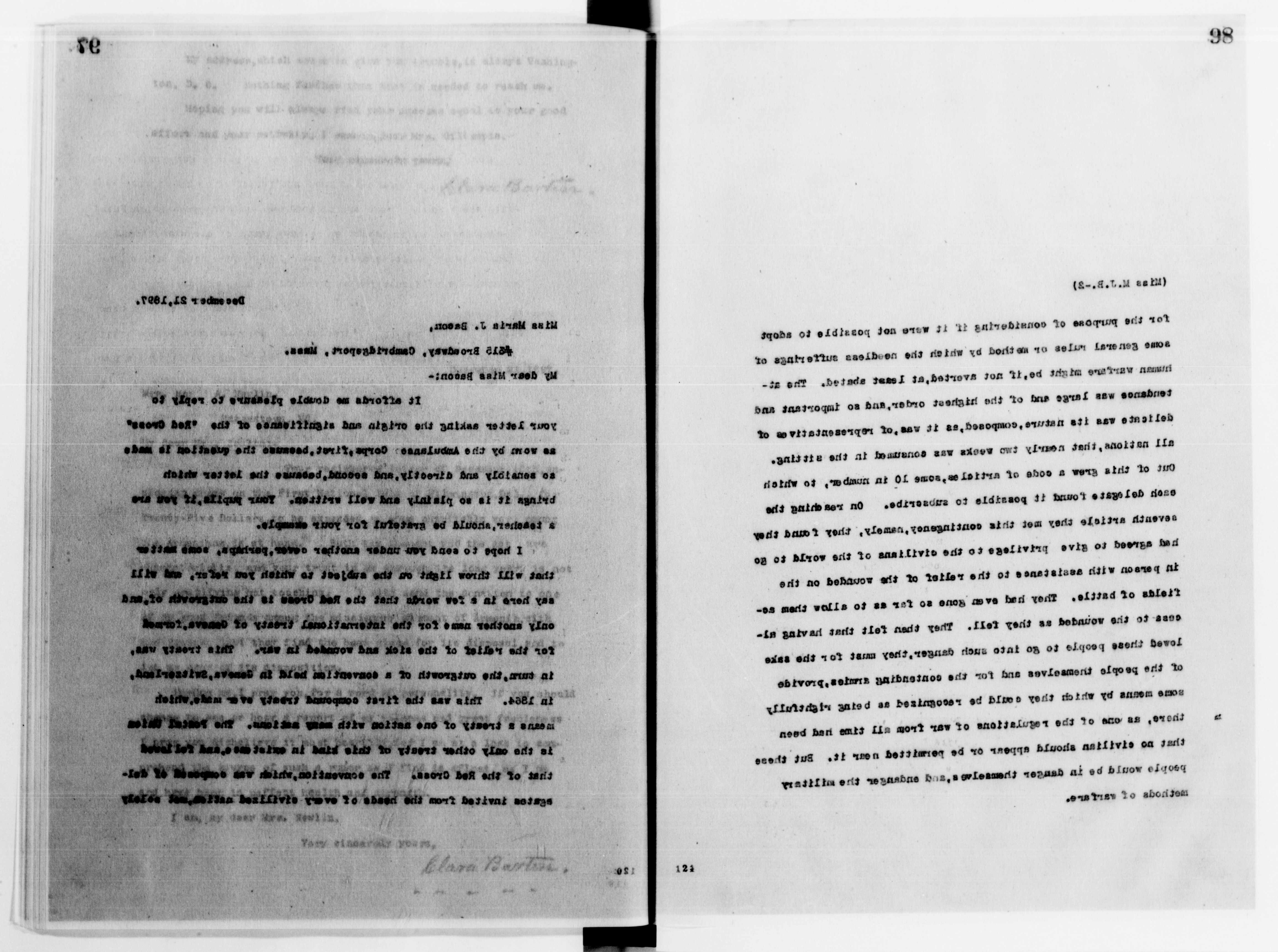 Scanned image of the current content page