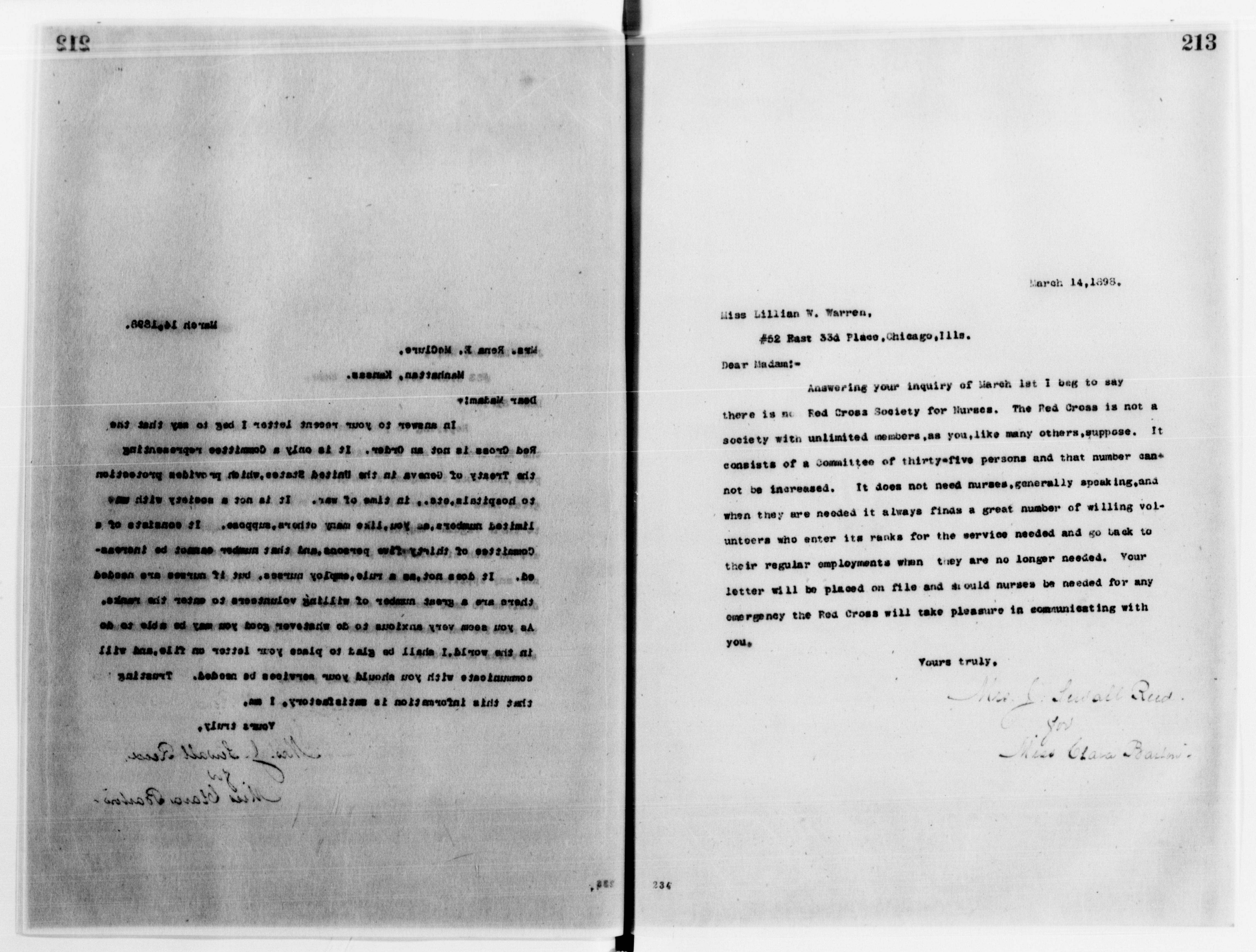 Scanned image of the current content page