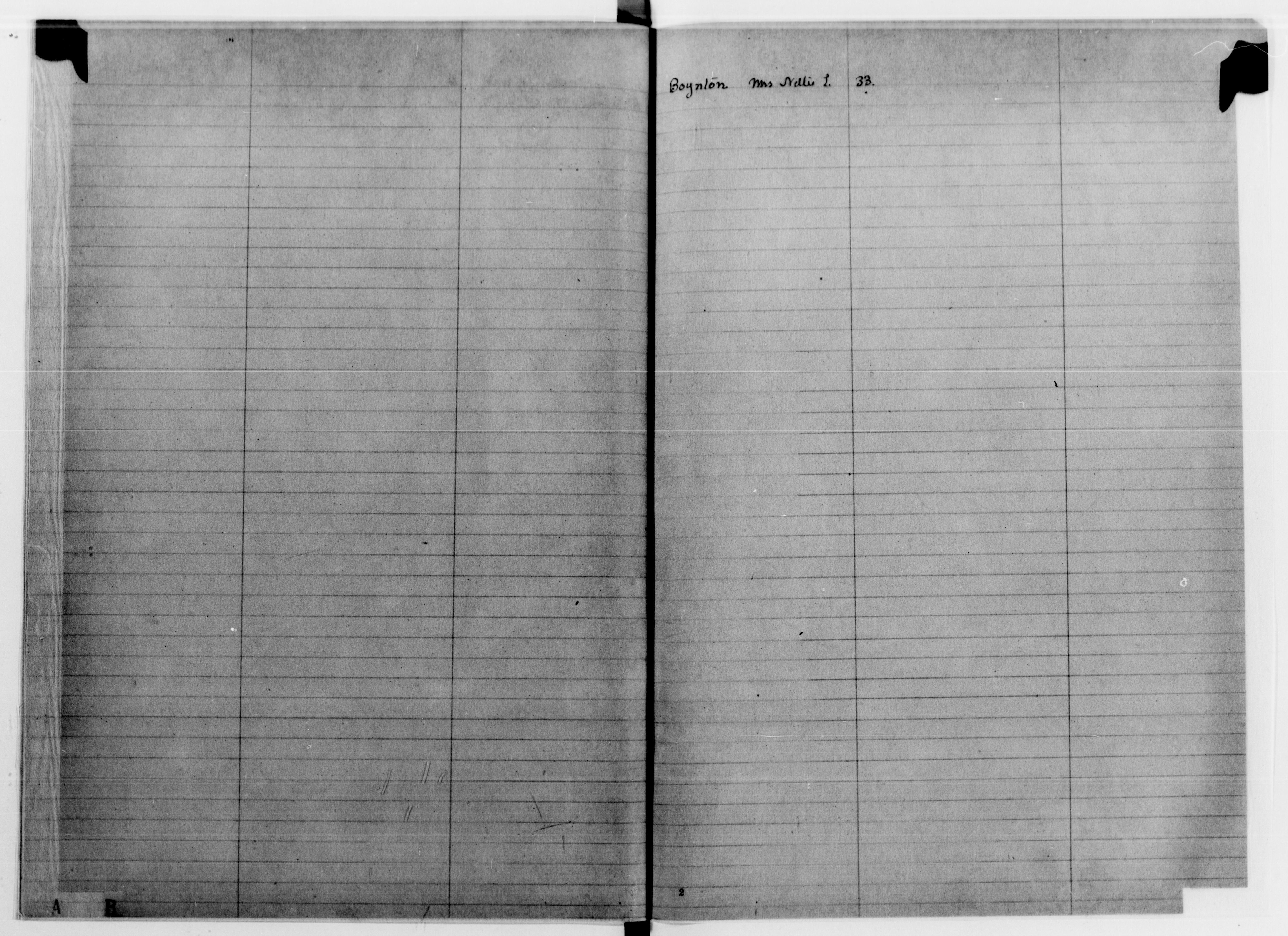 Scanned image of the current content page