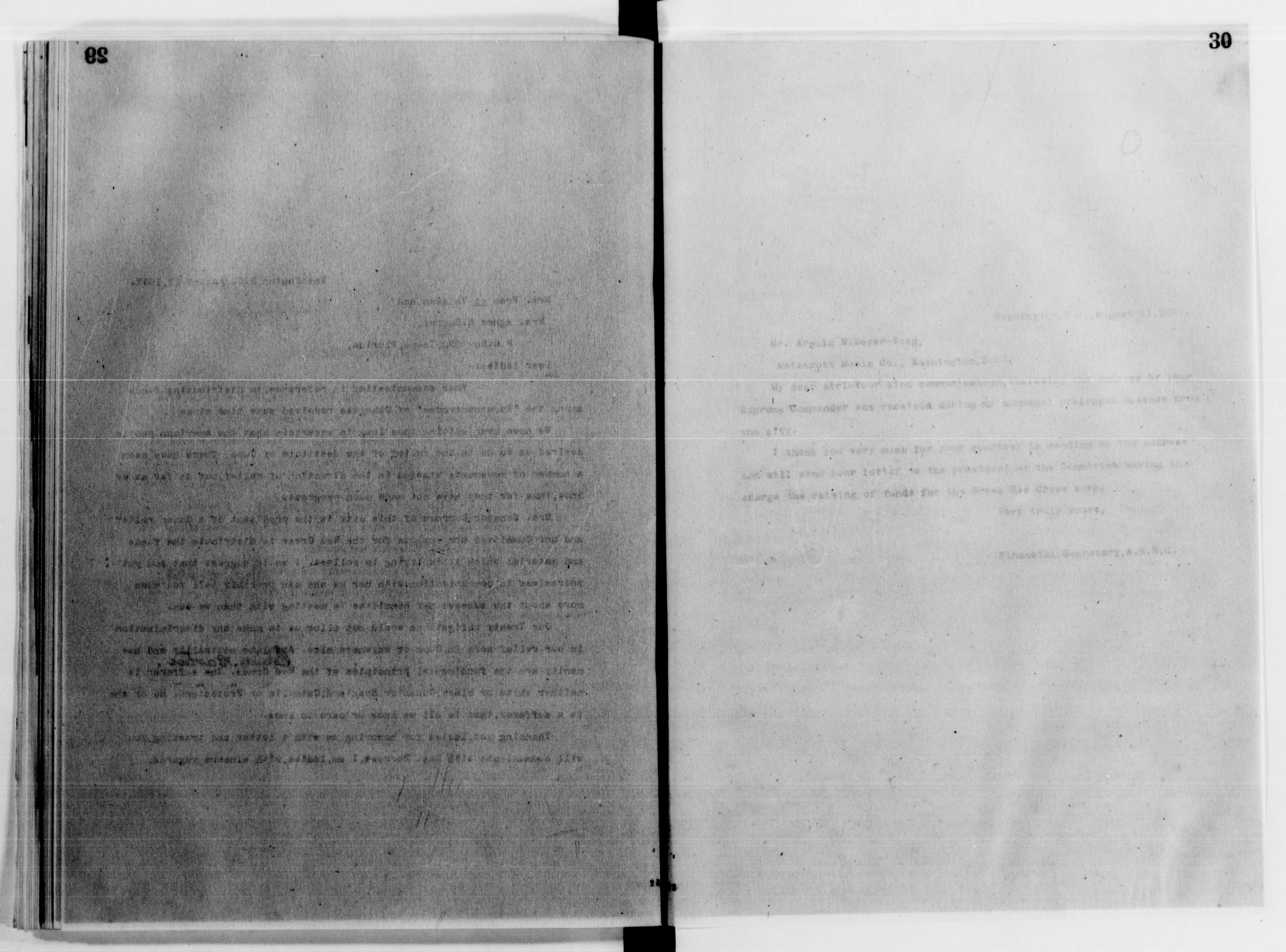 Scanned image of the current content page