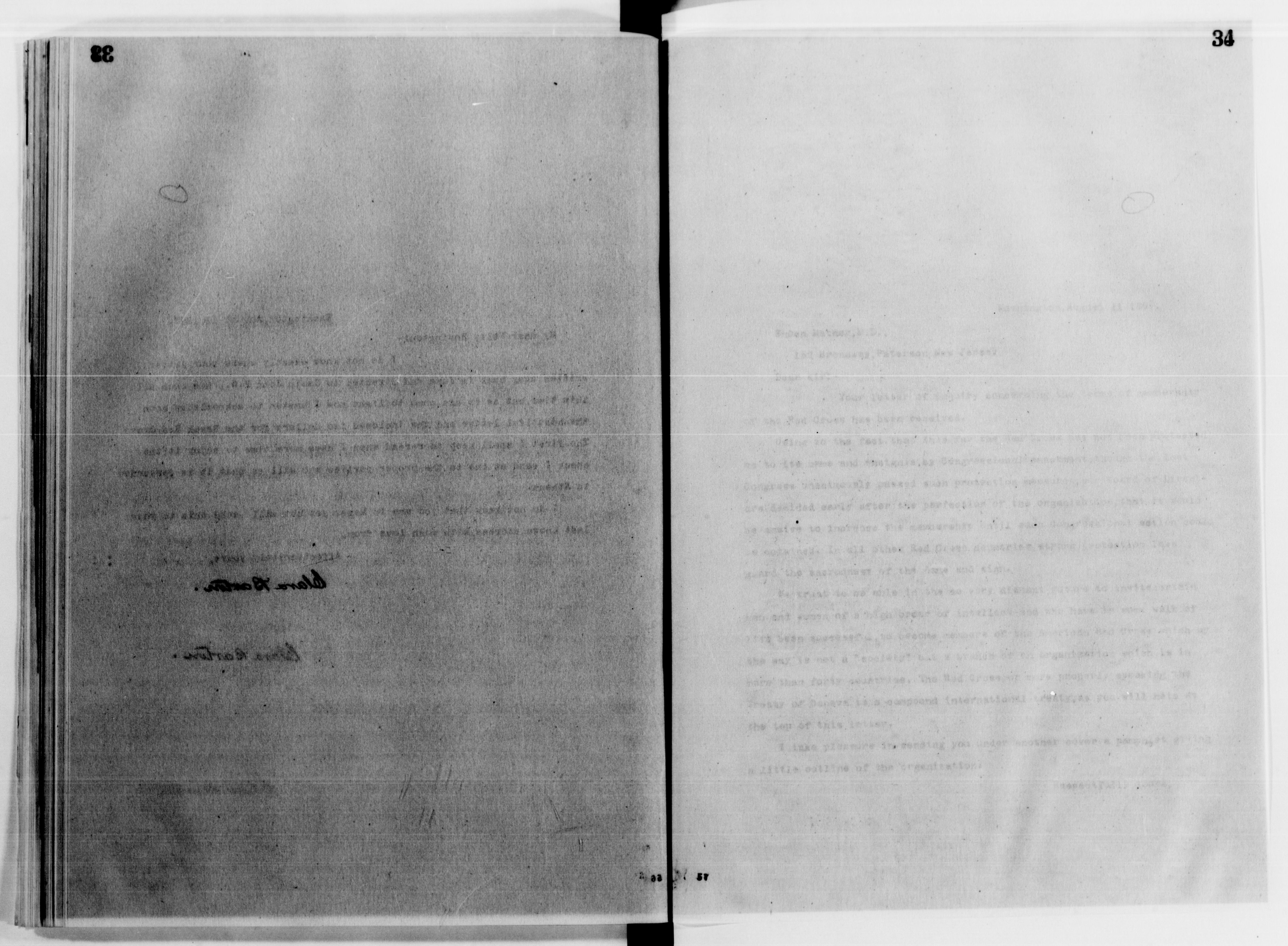 Scanned image of the current content page