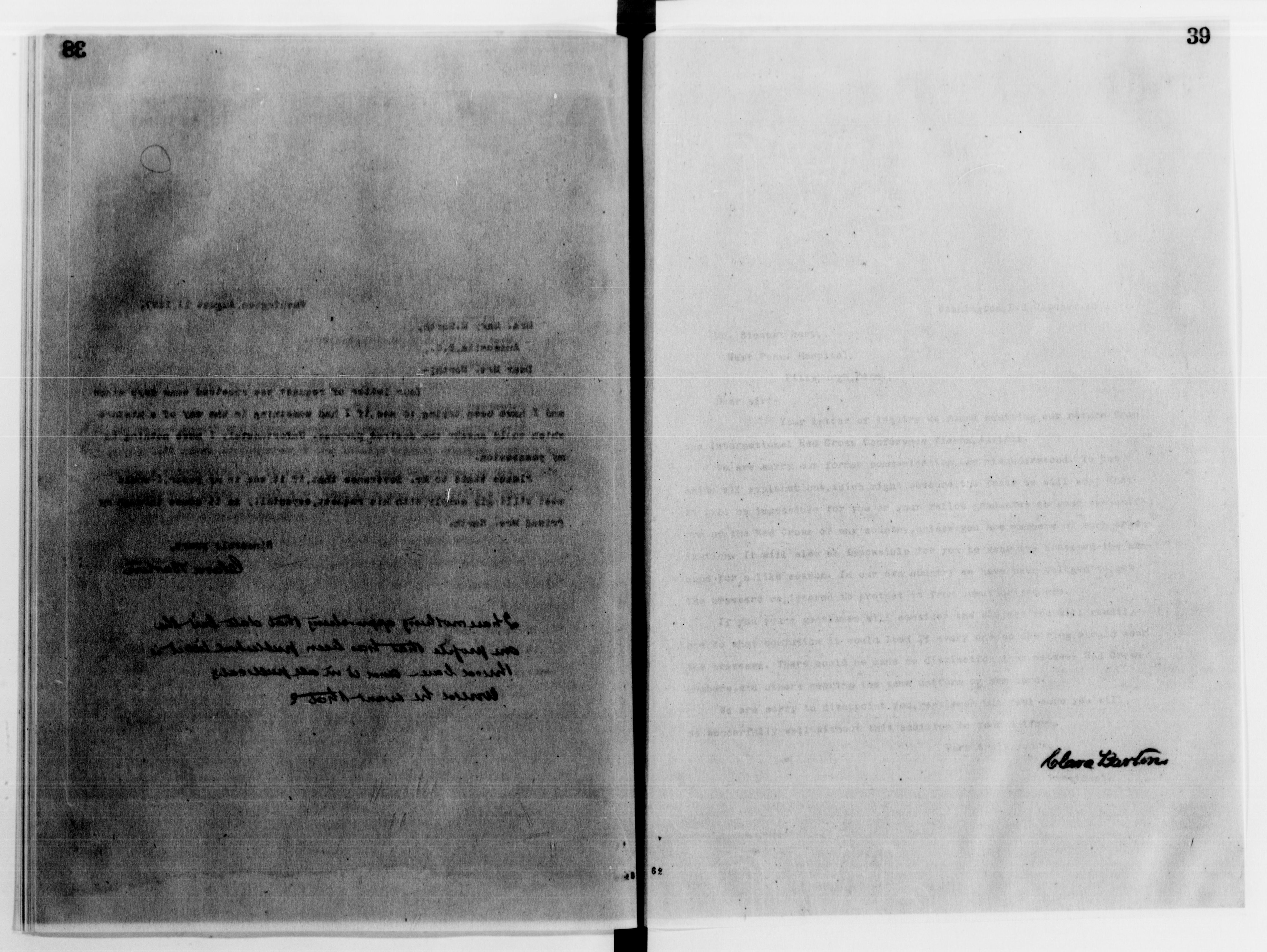 Scanned image of the current content page