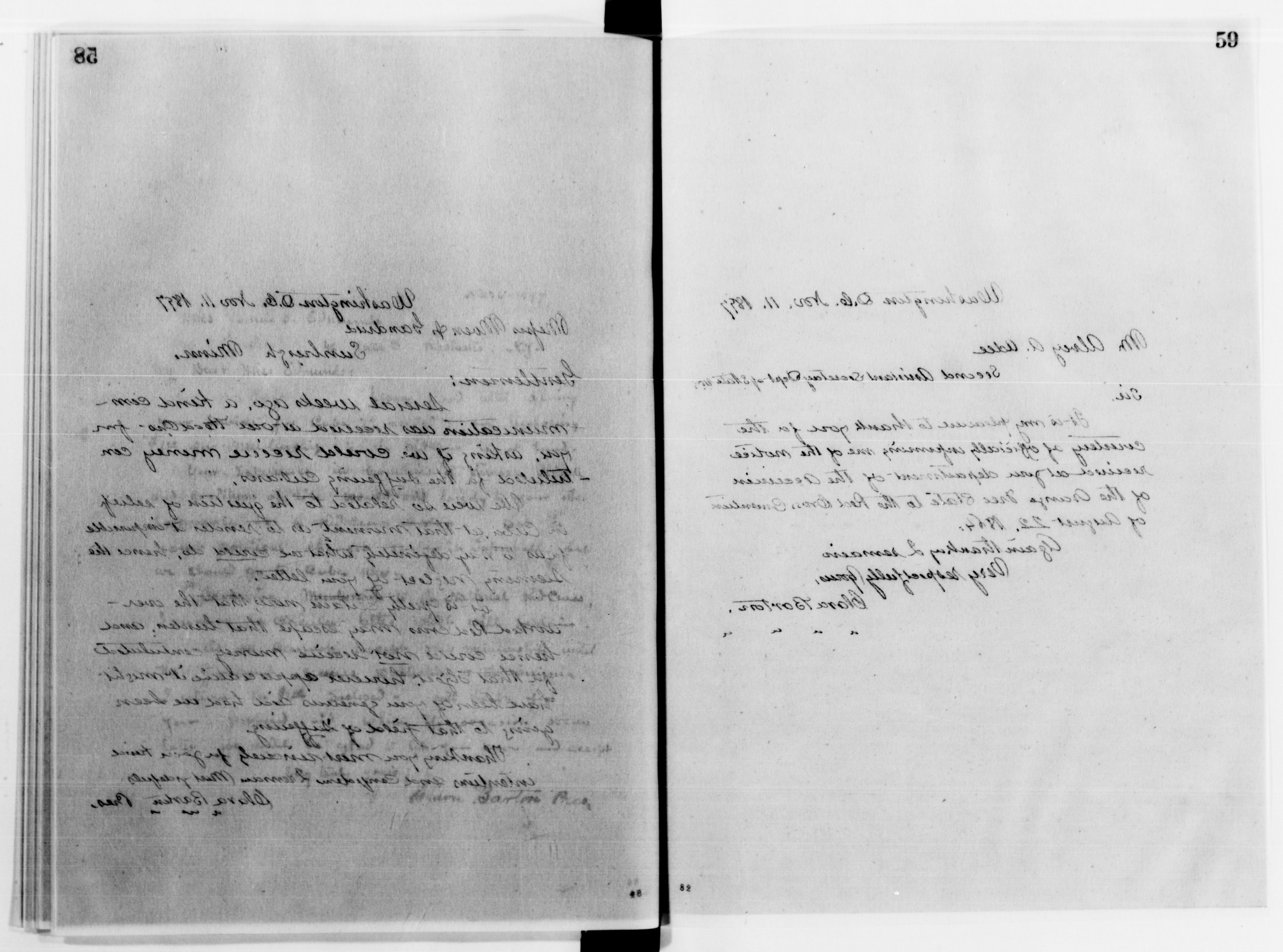 Scanned image of the current content page