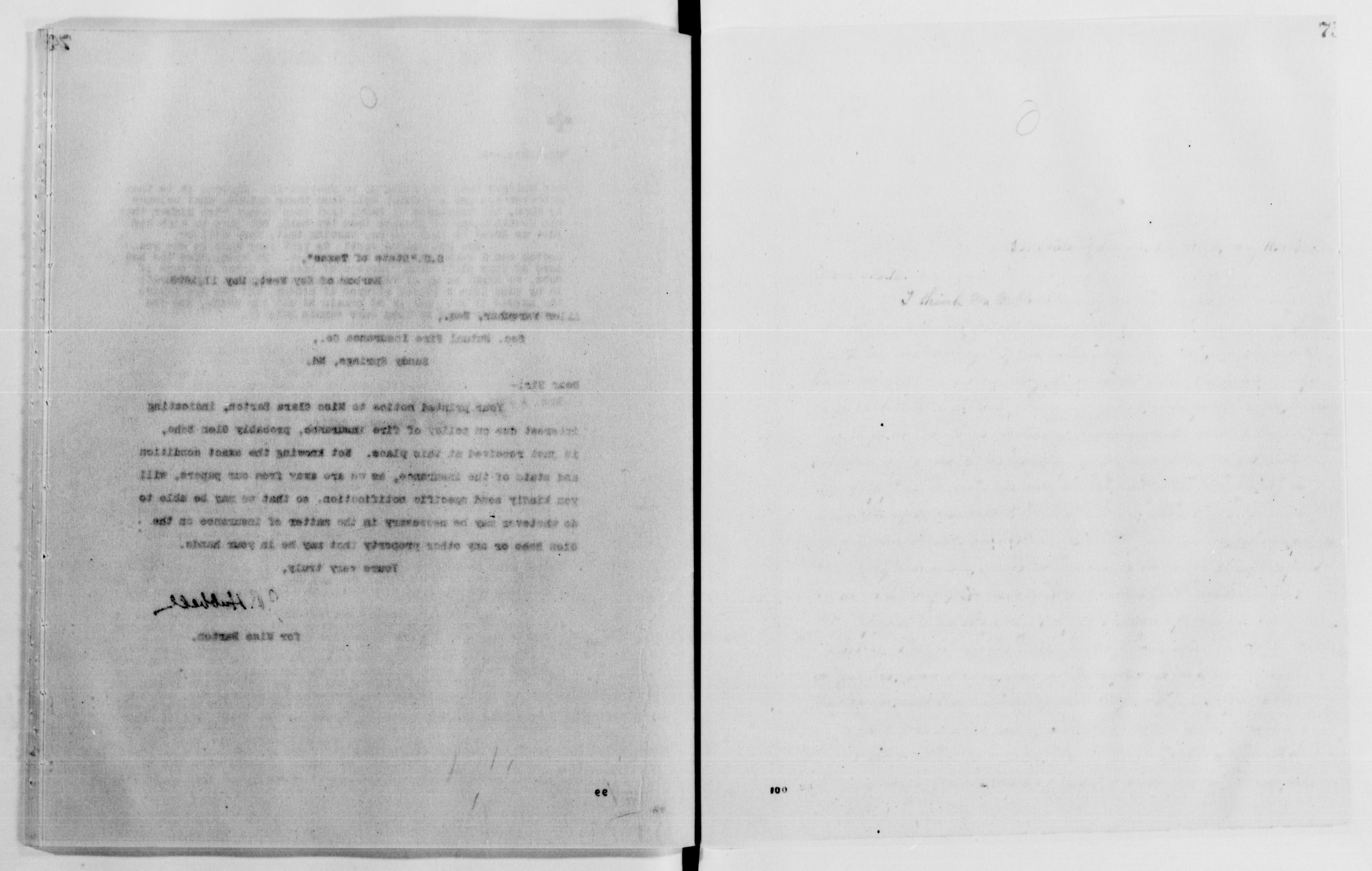 Scanned image of the current content page