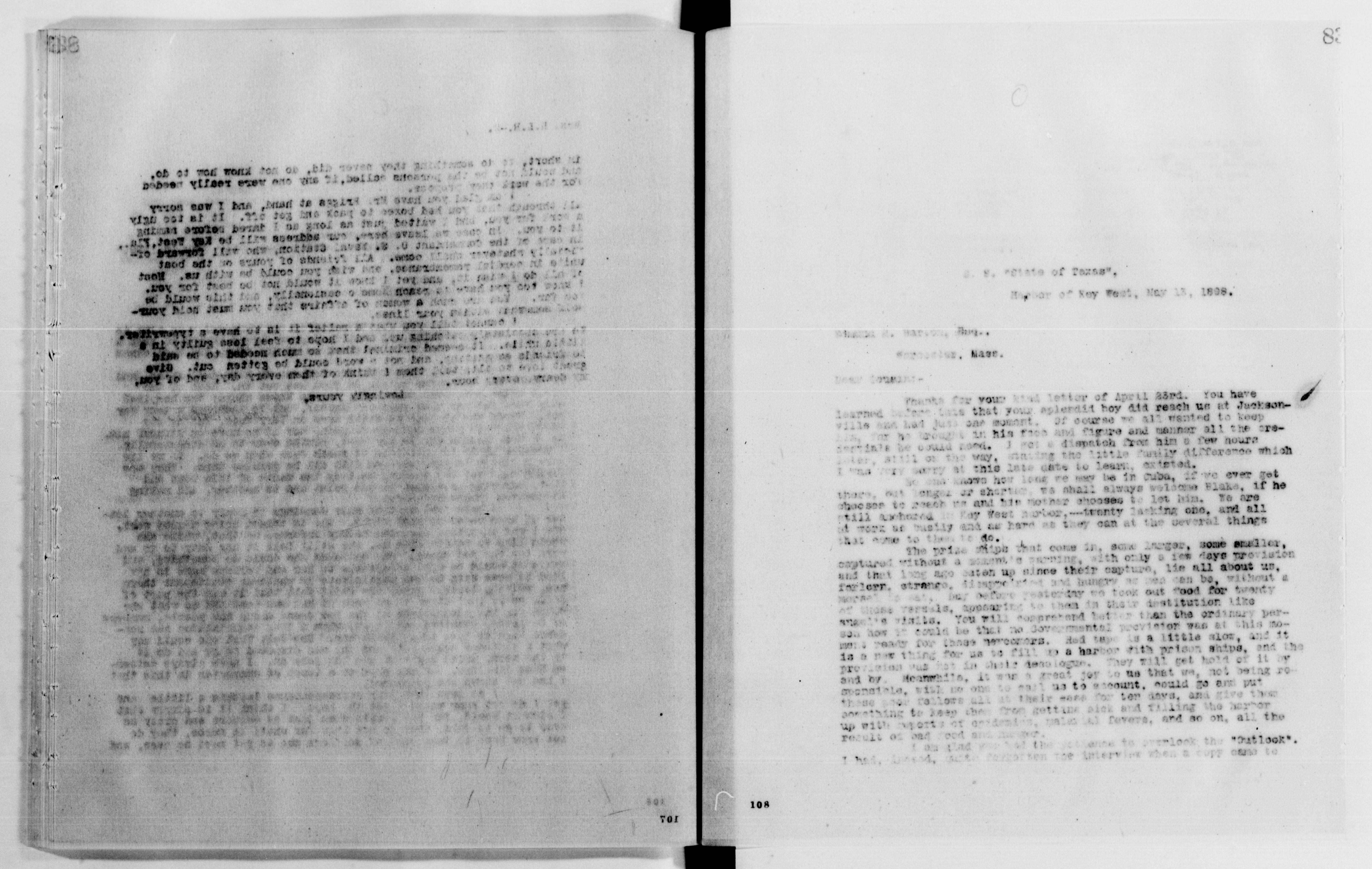 Scanned image of the current content page