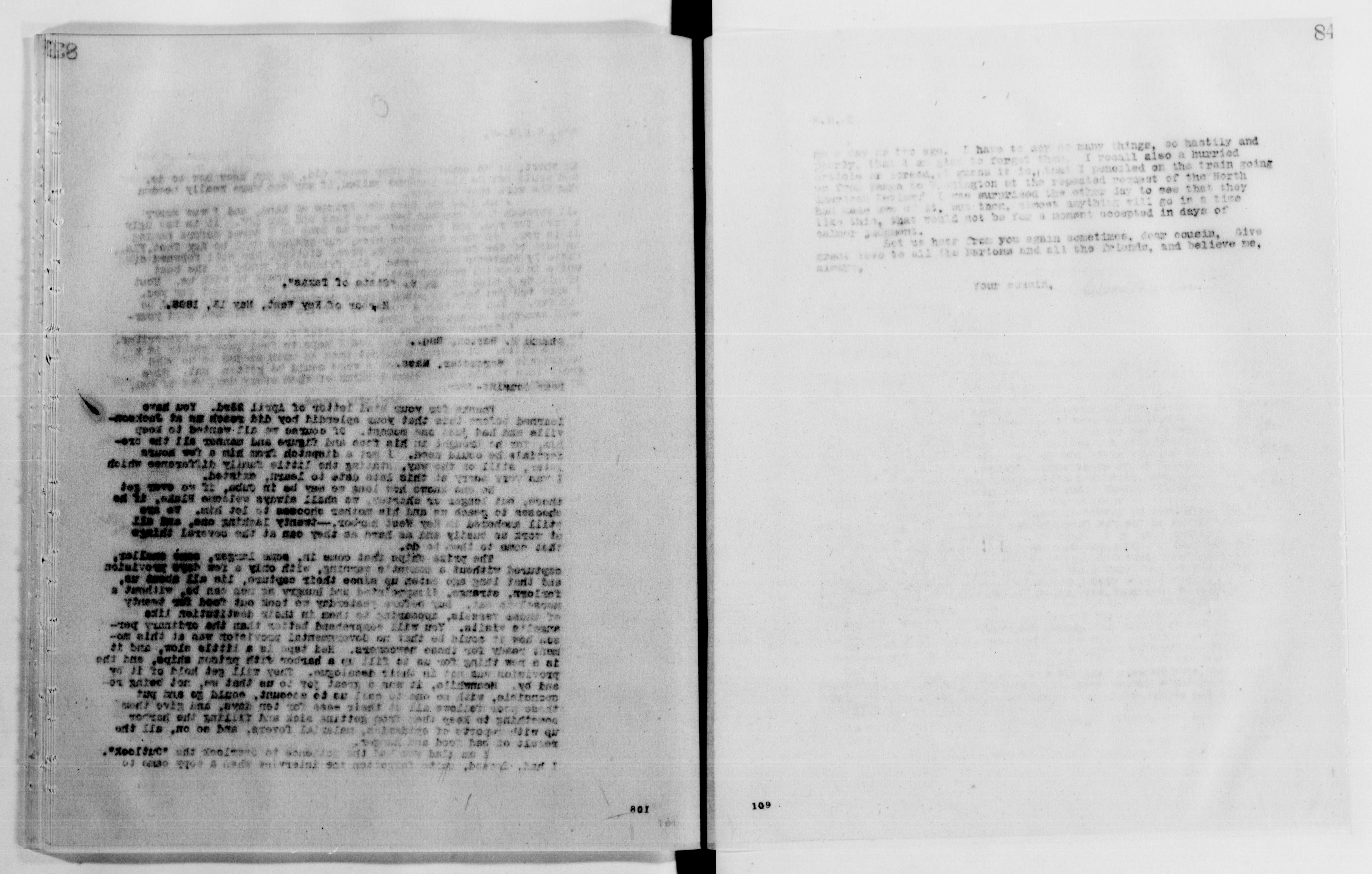 Scanned image of the current content page