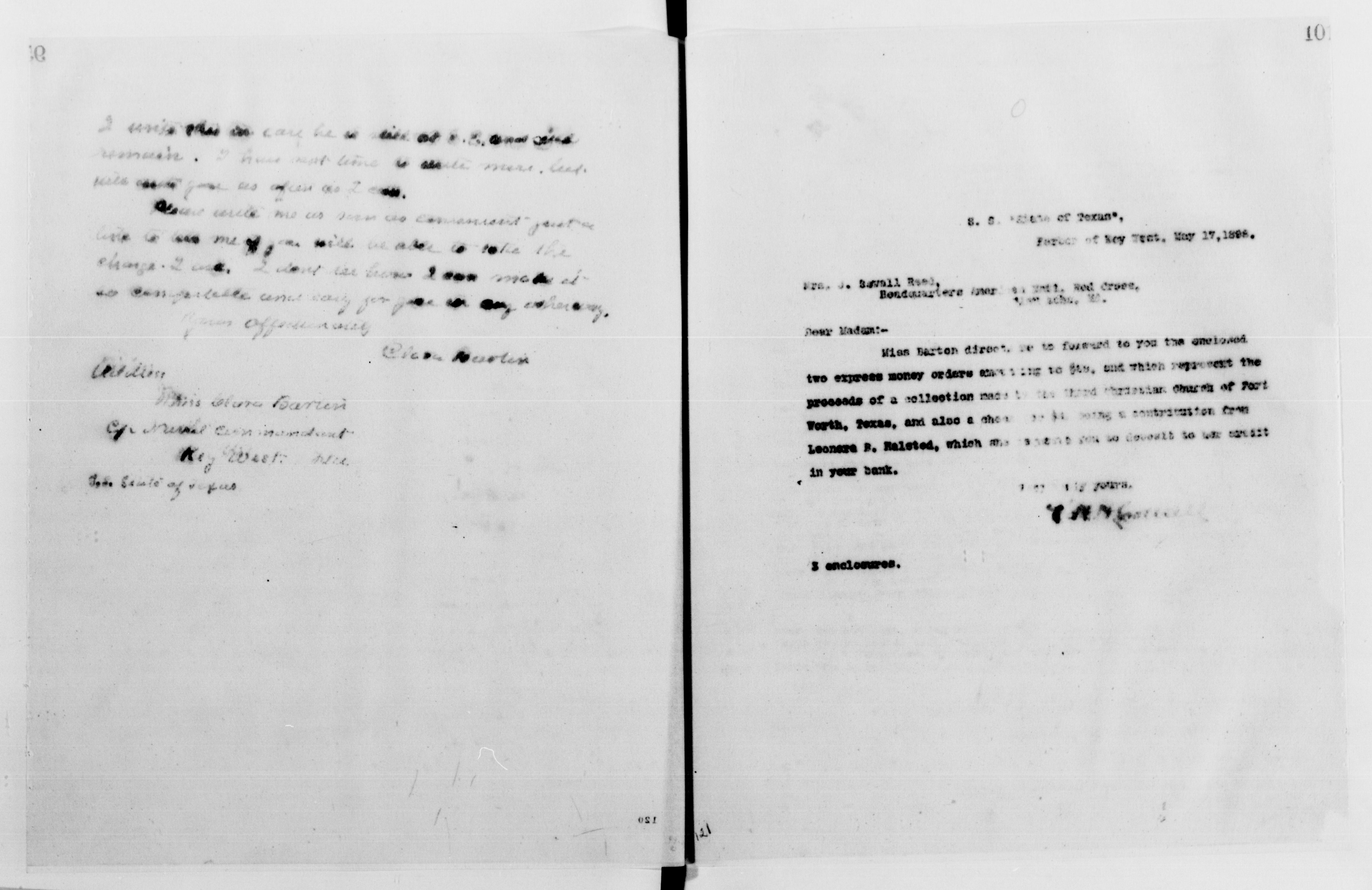 Scanned image of the current content page