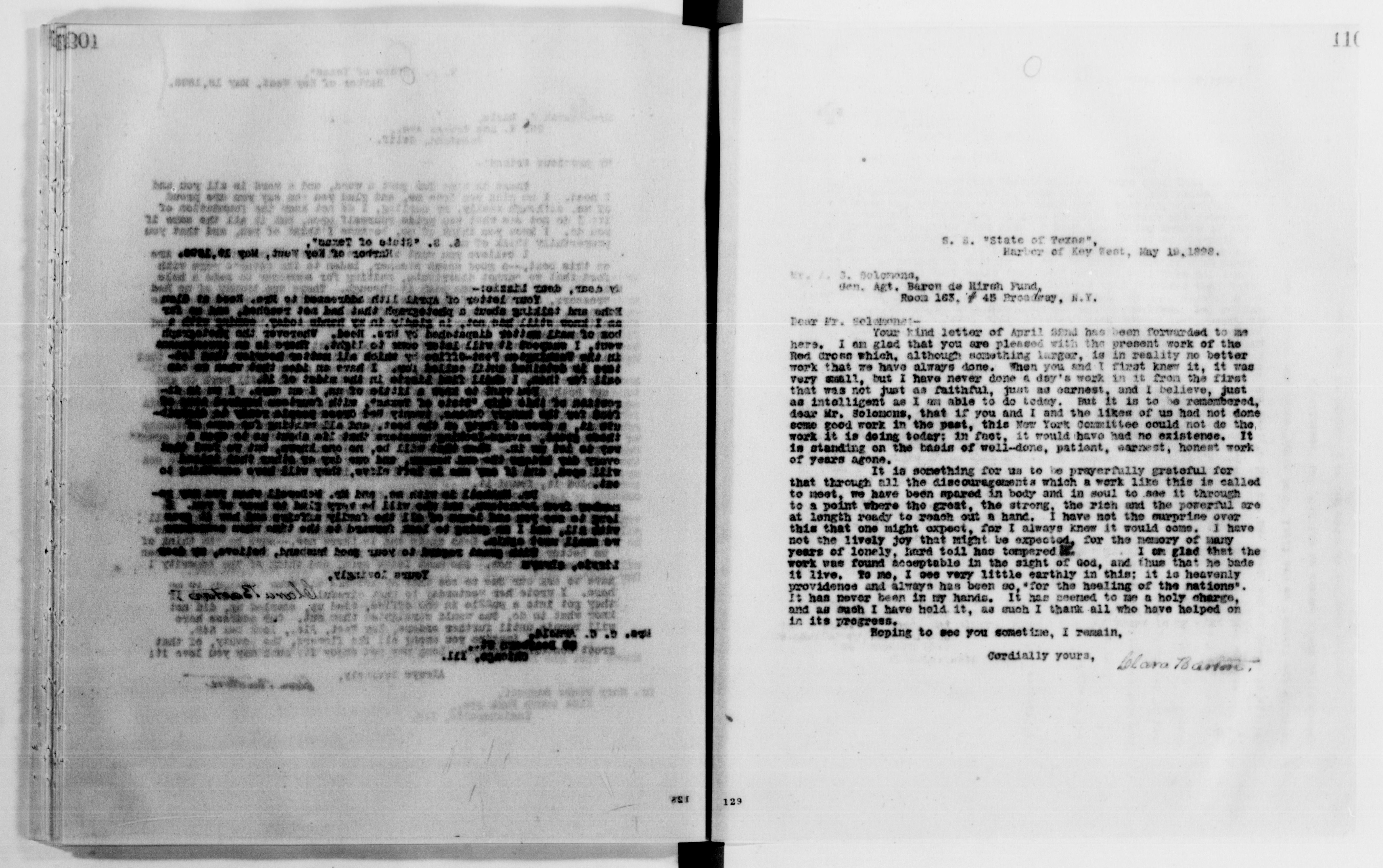 Scanned image of the current content page