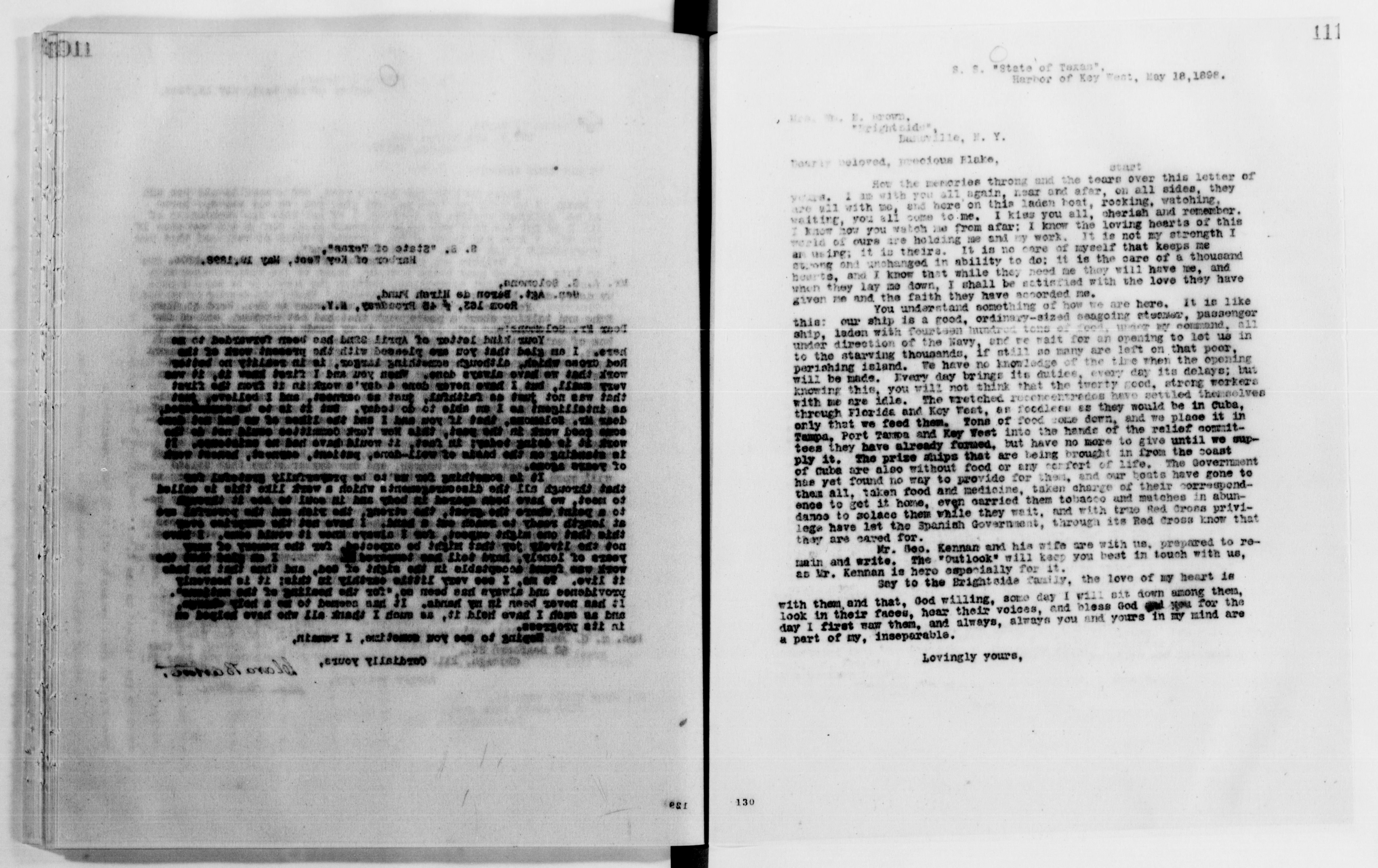 Scanned image of the current content page