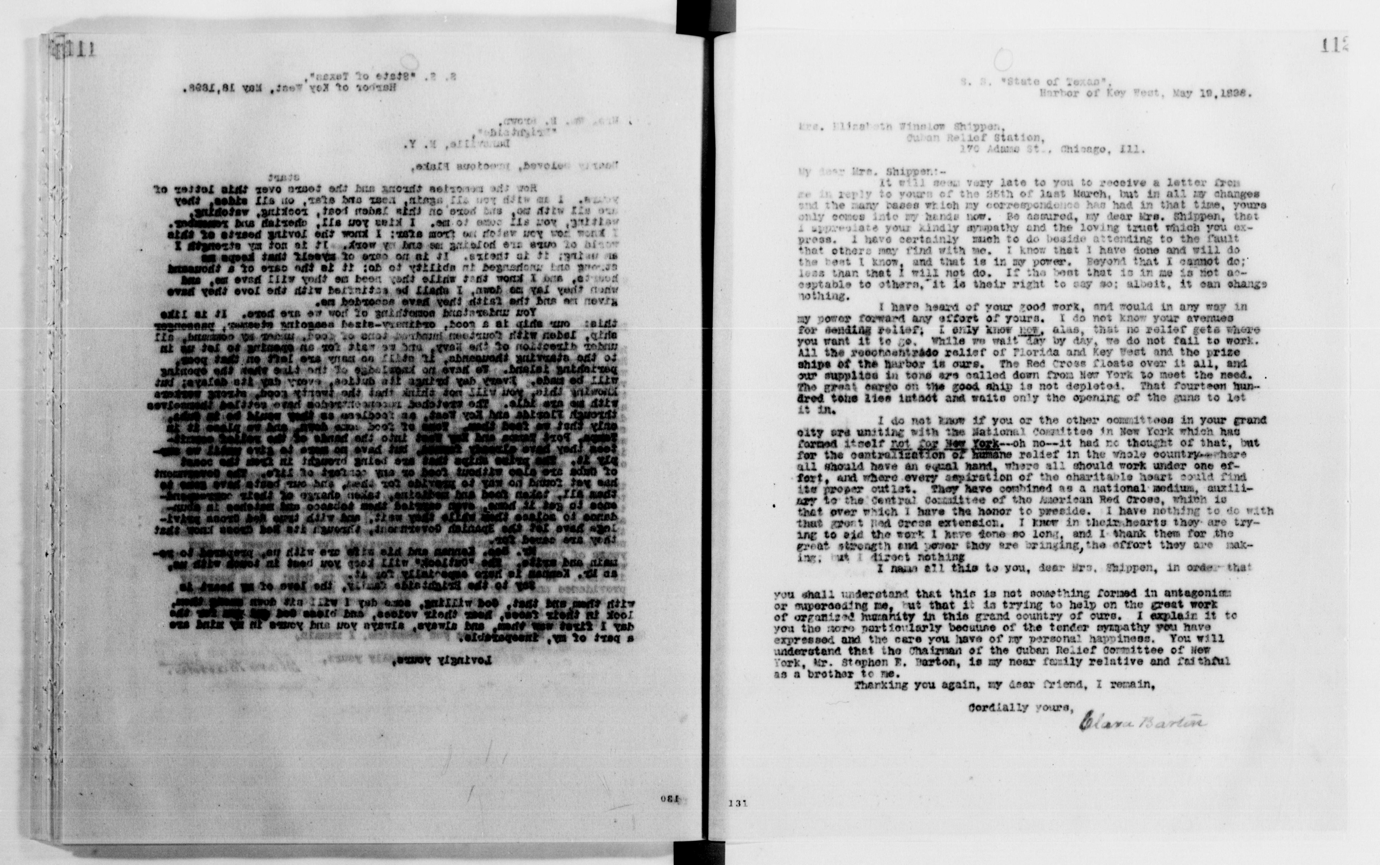 Scanned image of the current content page