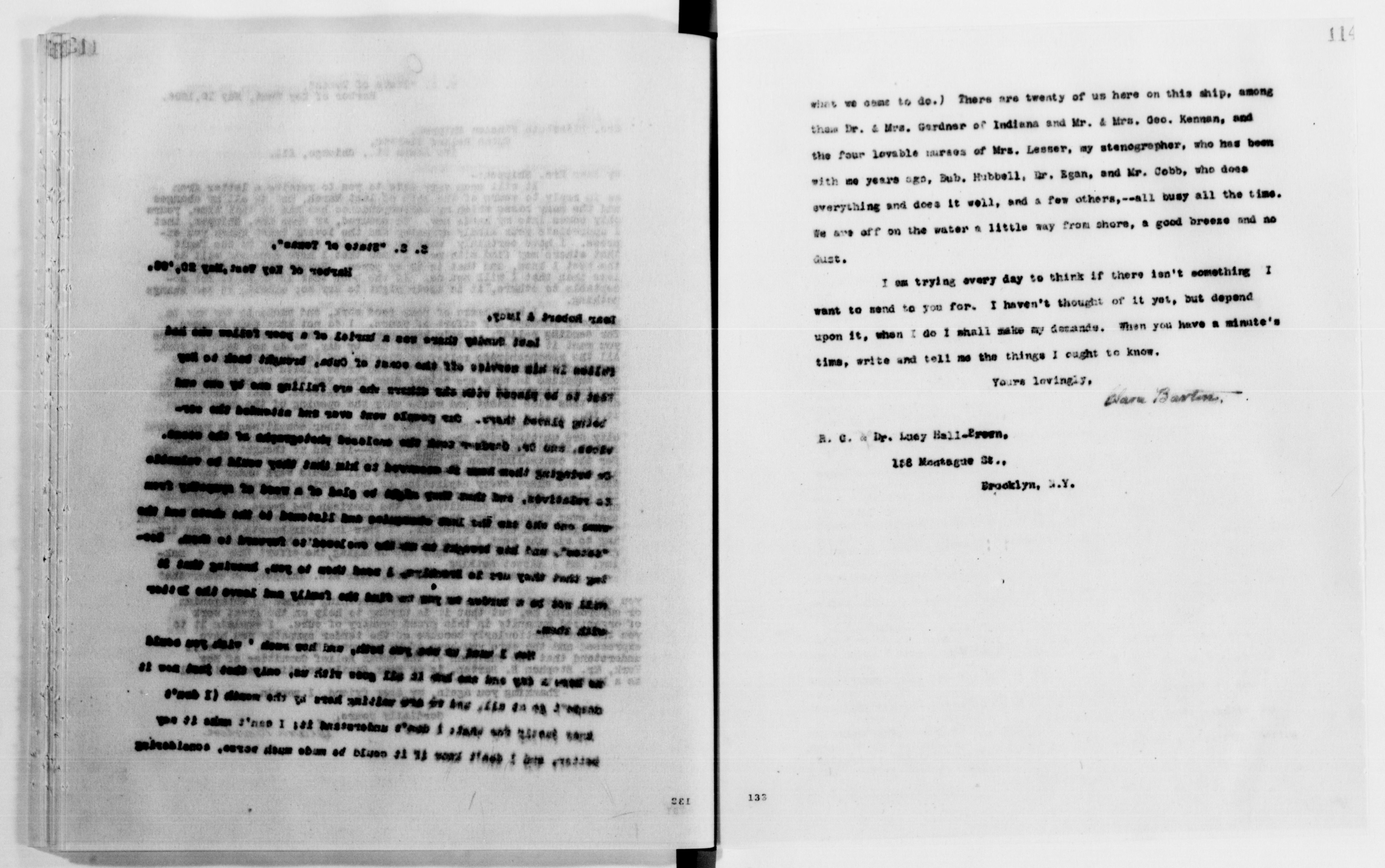 Scanned image of the current content page