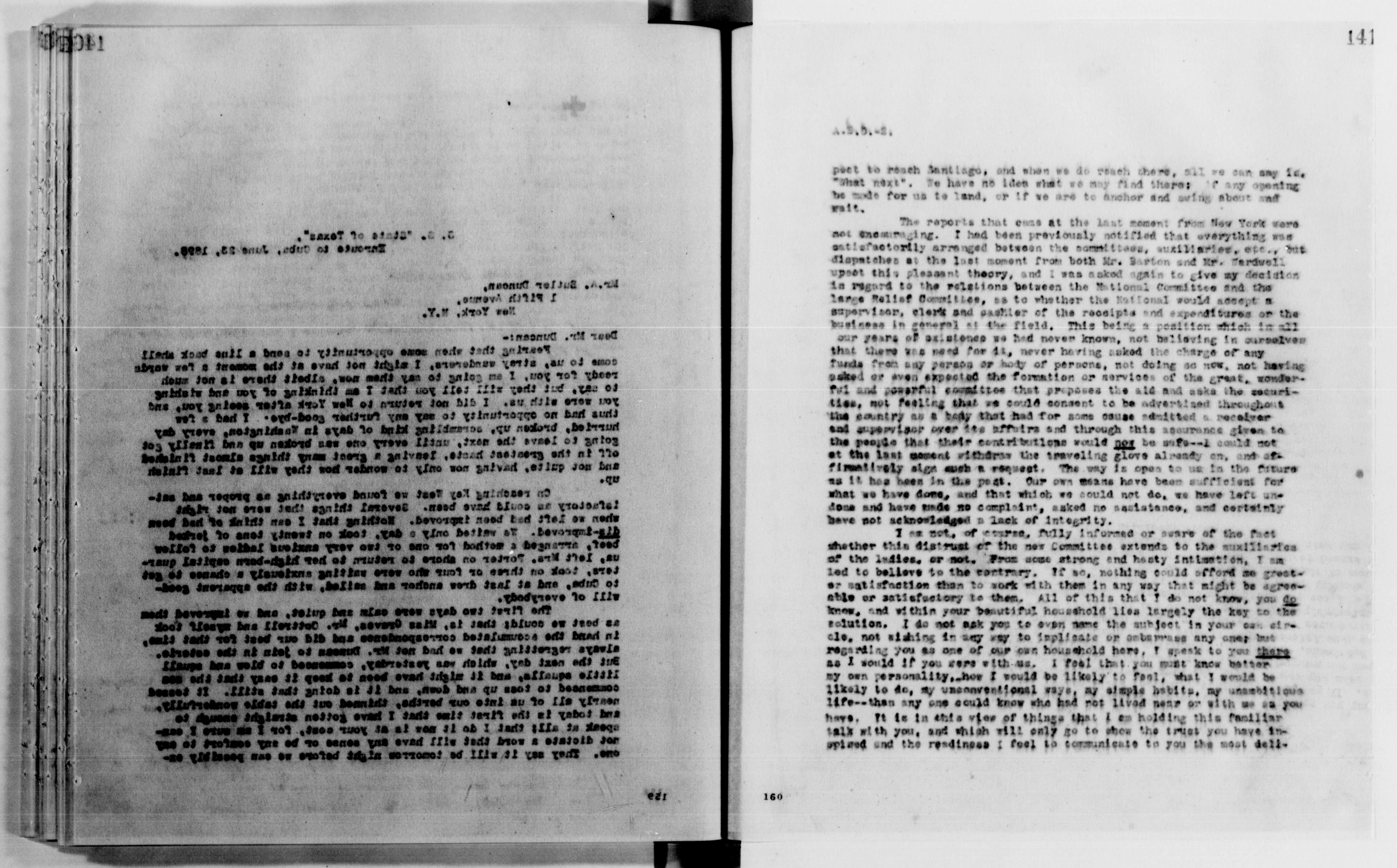 Scanned image of the current content page