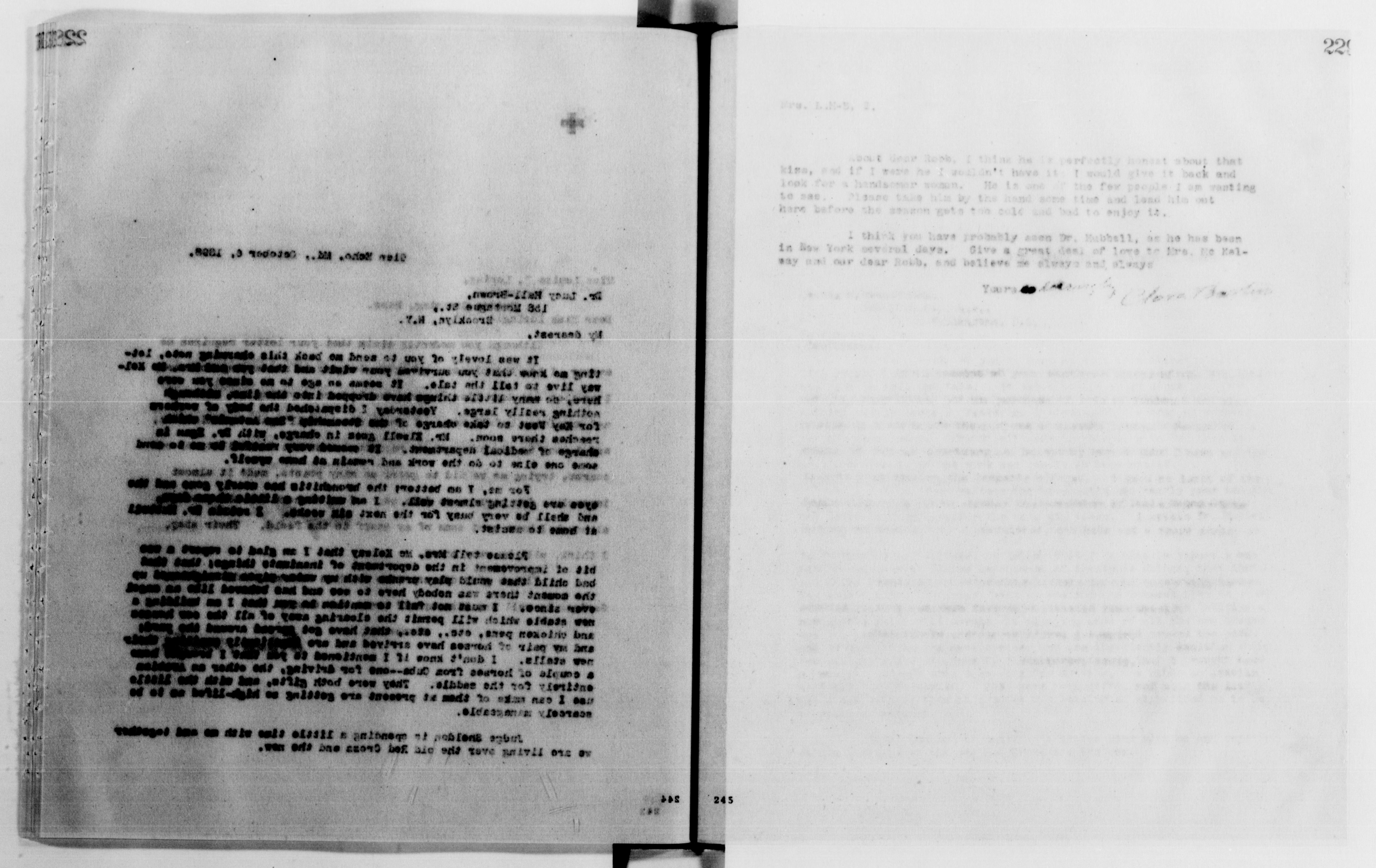 Scanned image of the current content page