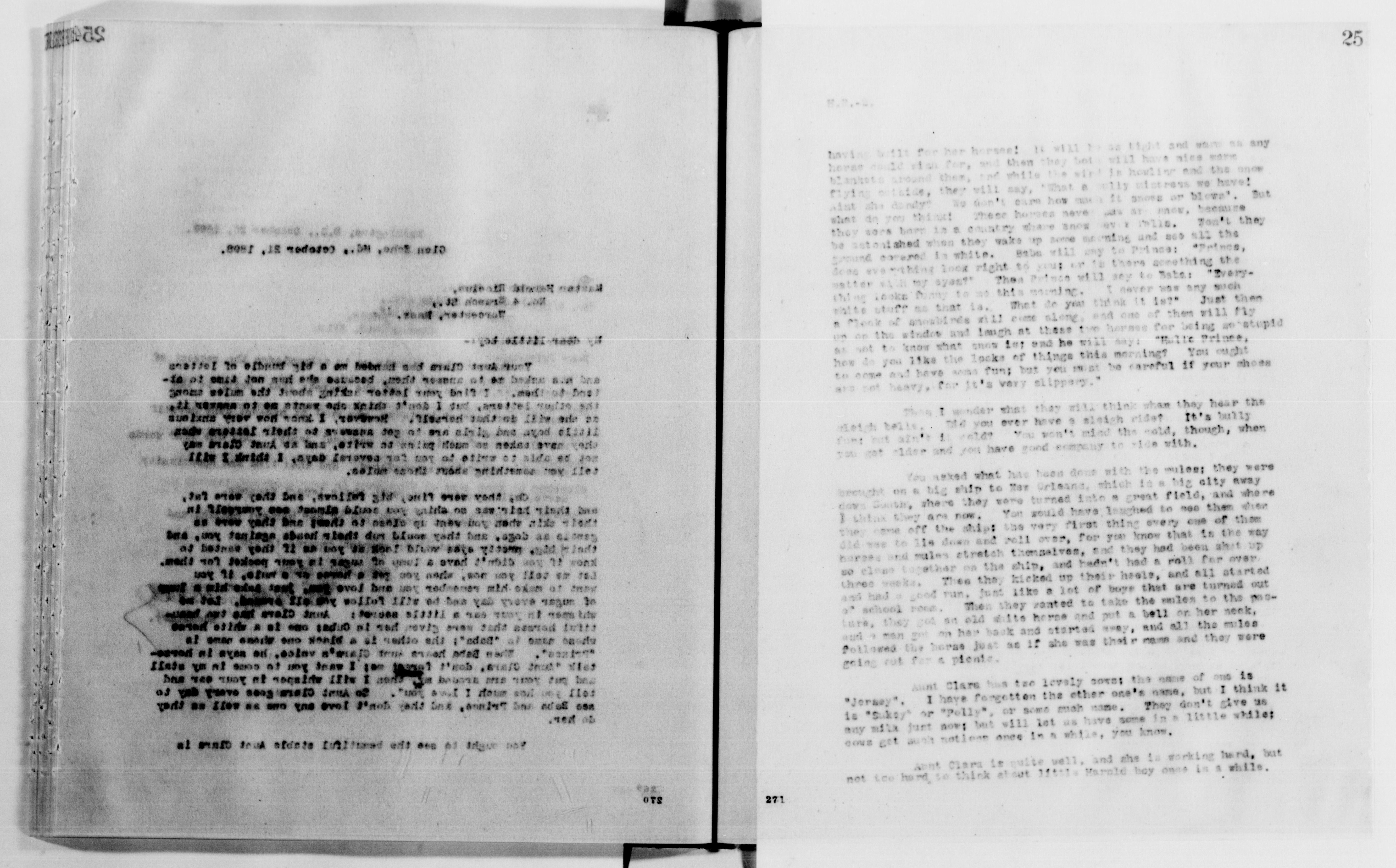 Scanned image of the current content page