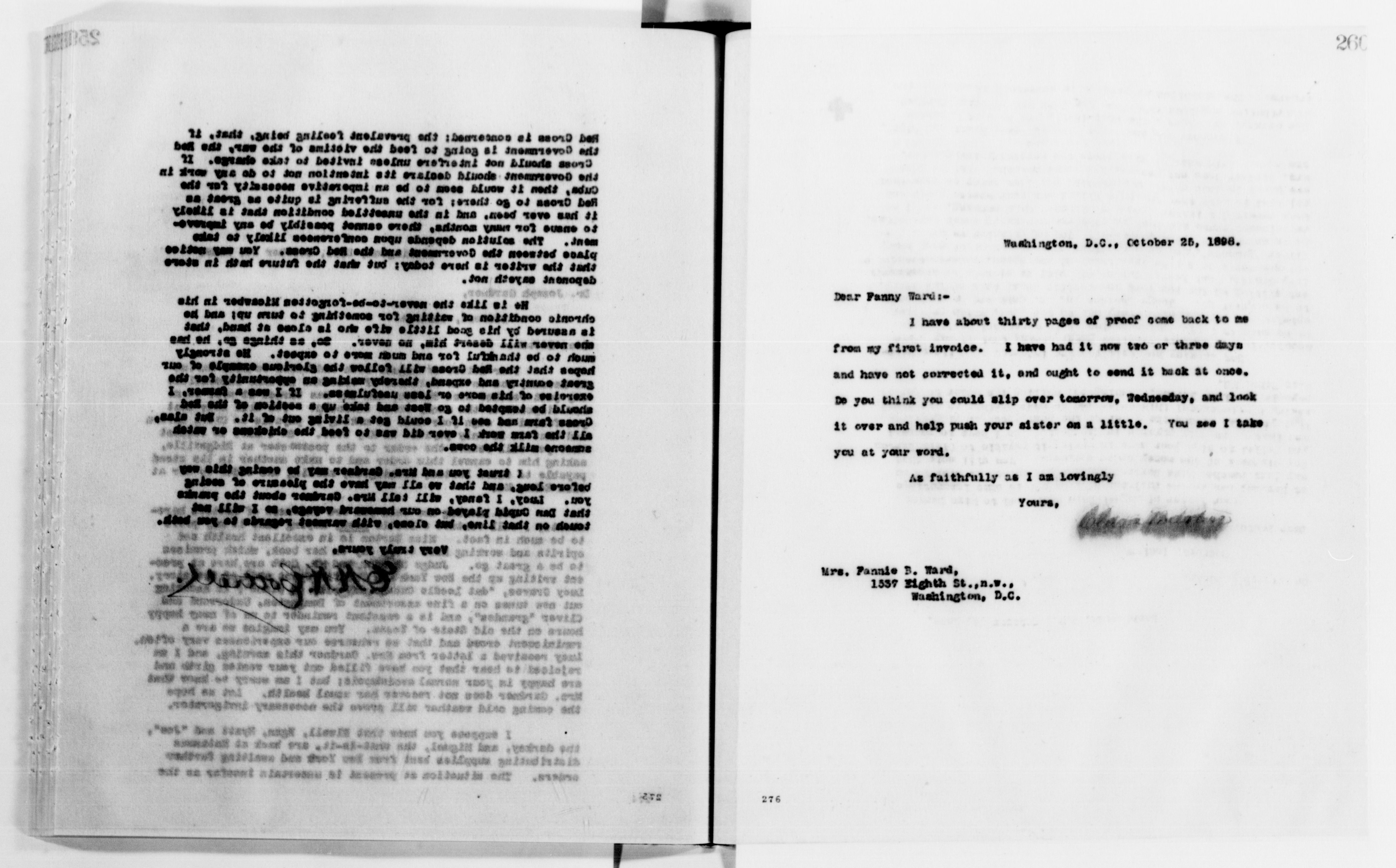 Scanned image of the current content page