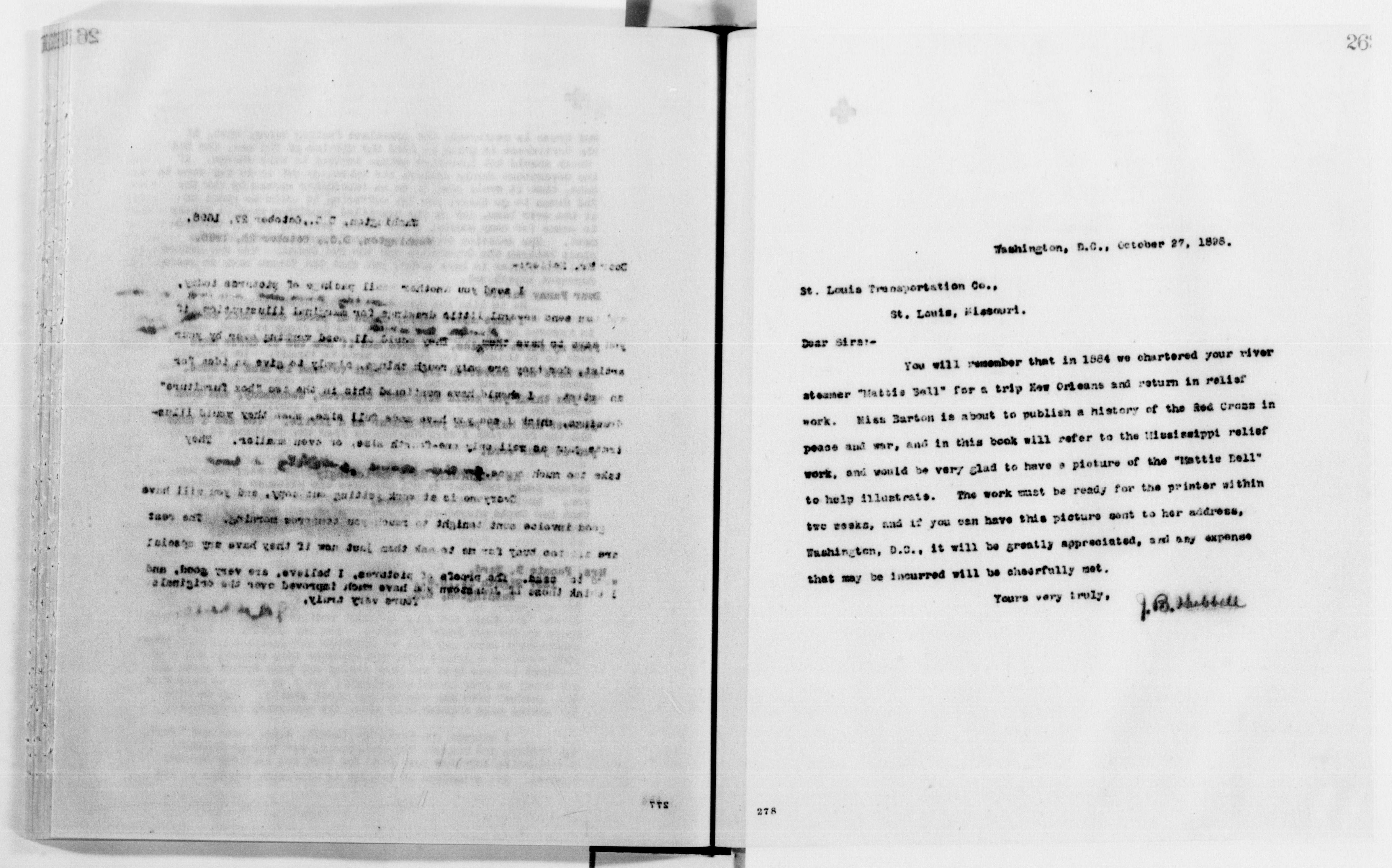 Scanned image of the current content page