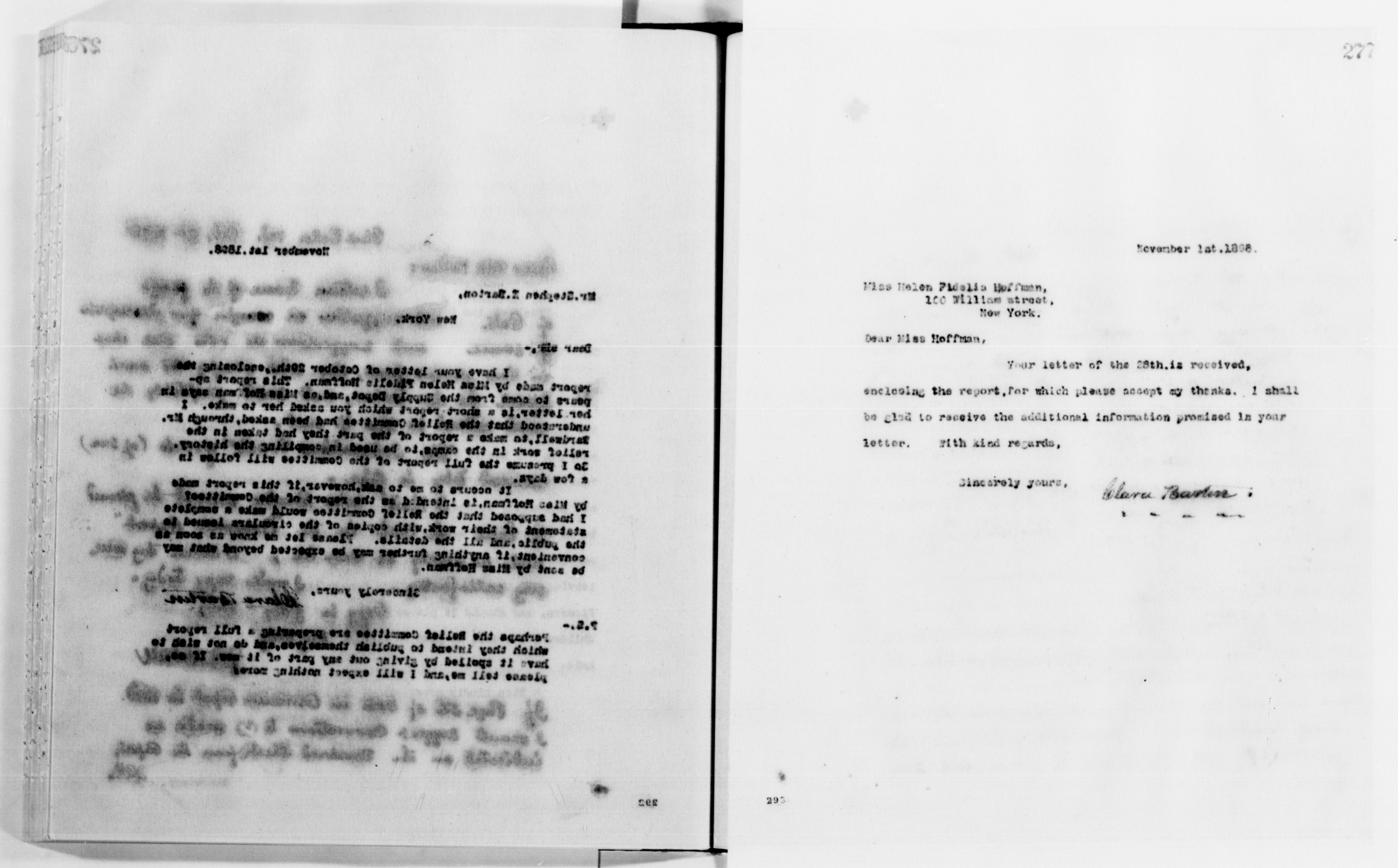 Scanned image of the current content page