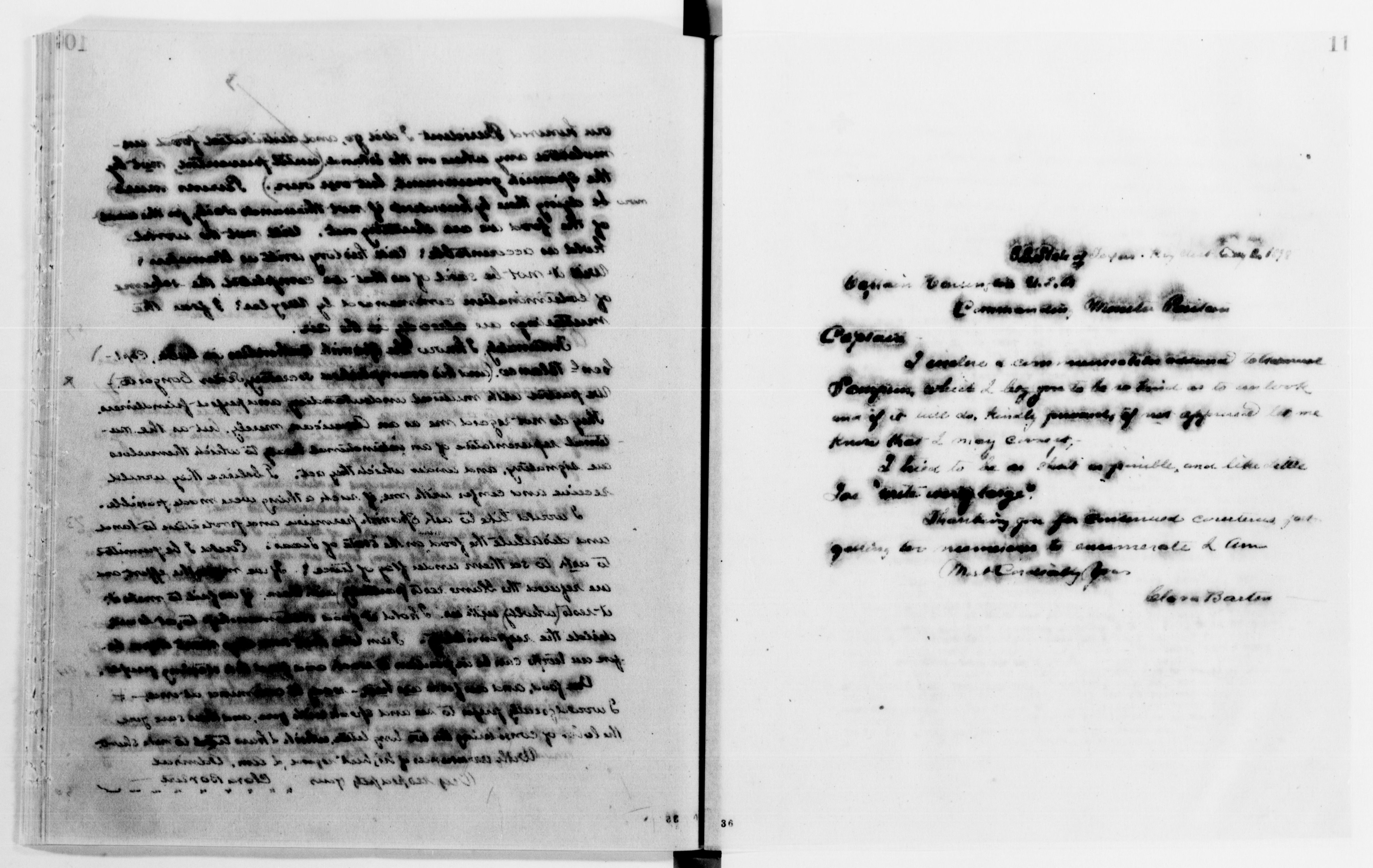 Scanned image of the current content page