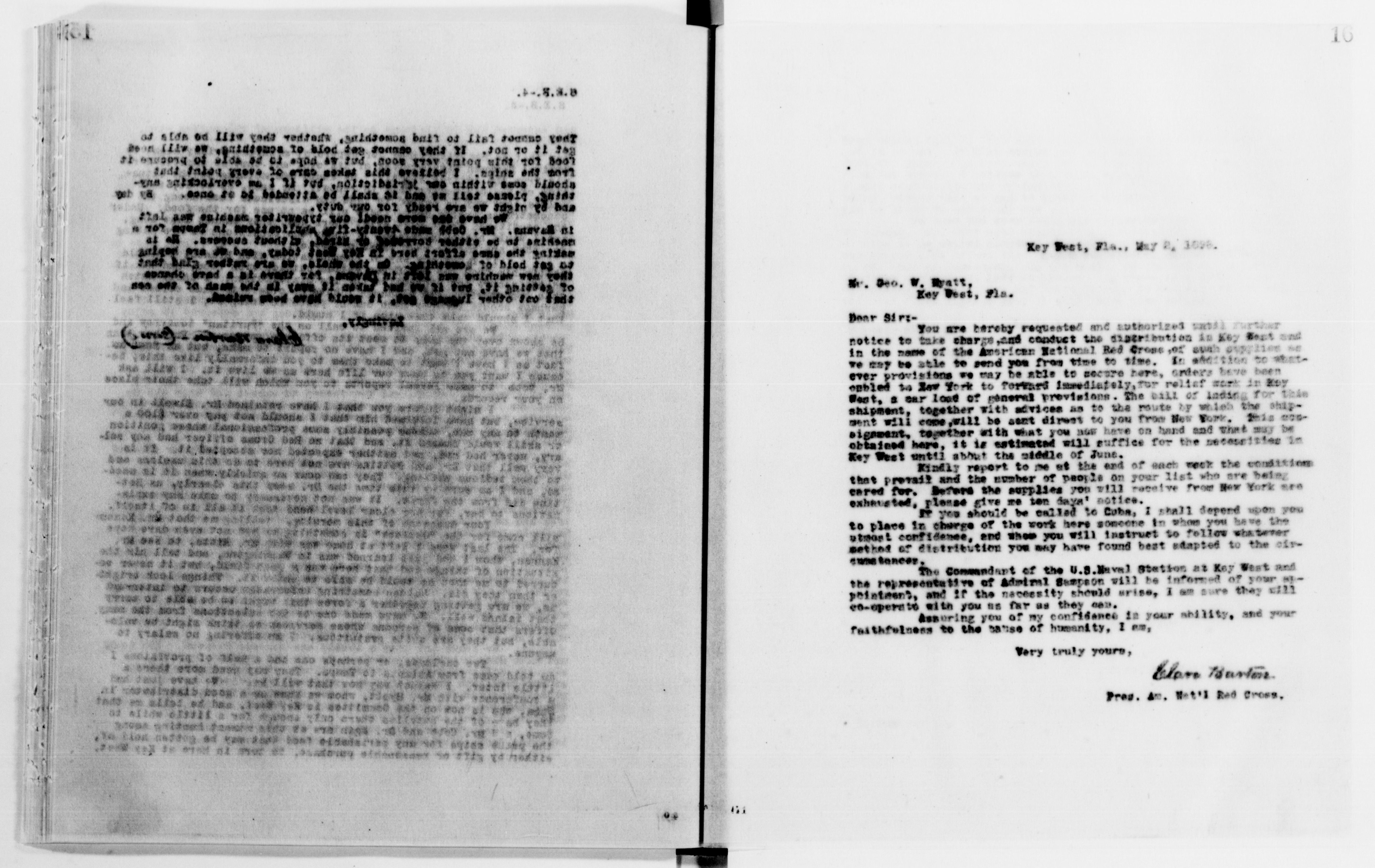 Scanned image of the current content page