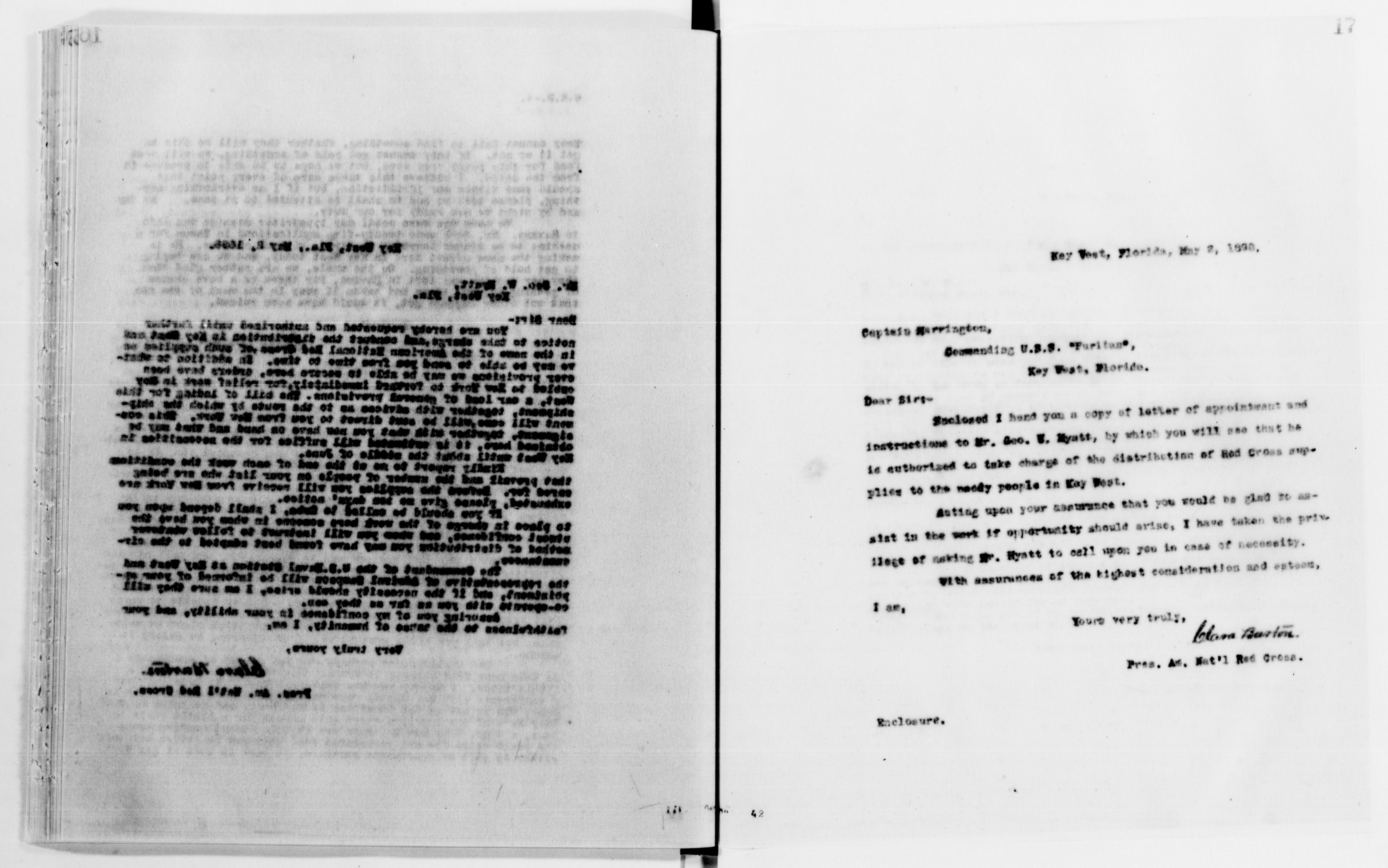 Scanned image of the current content page