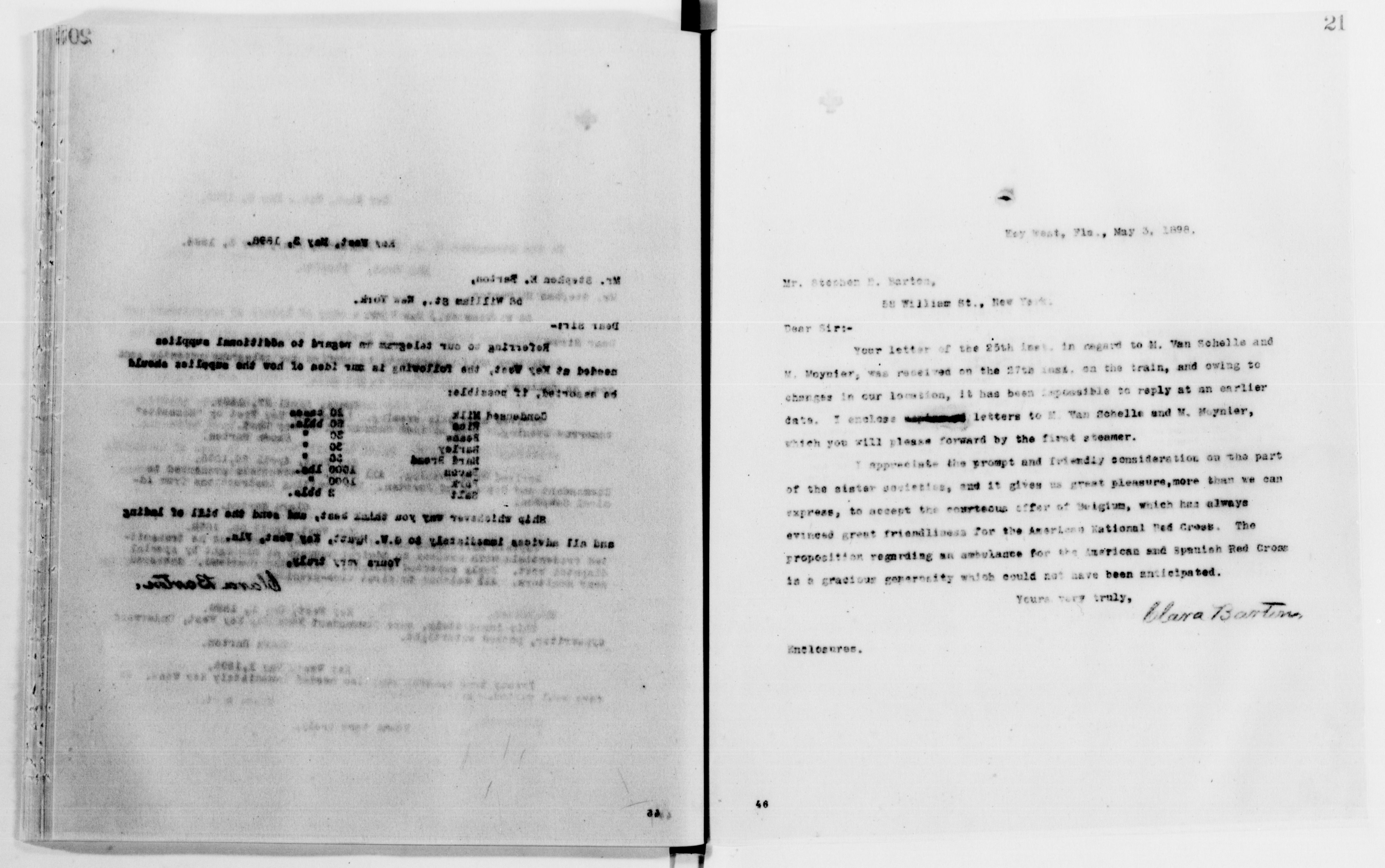 Scanned image of the current content page