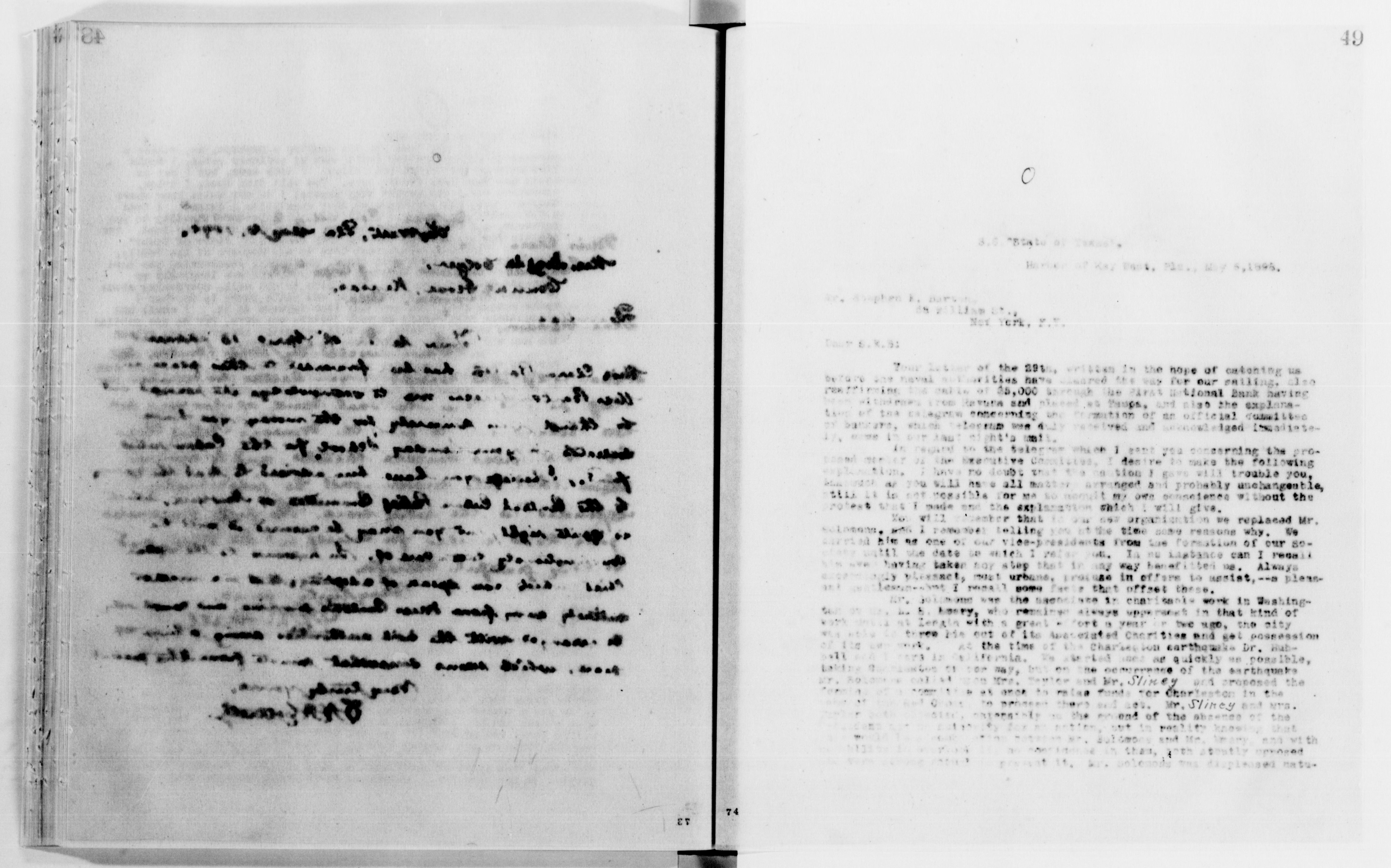 Scanned image of the current content page