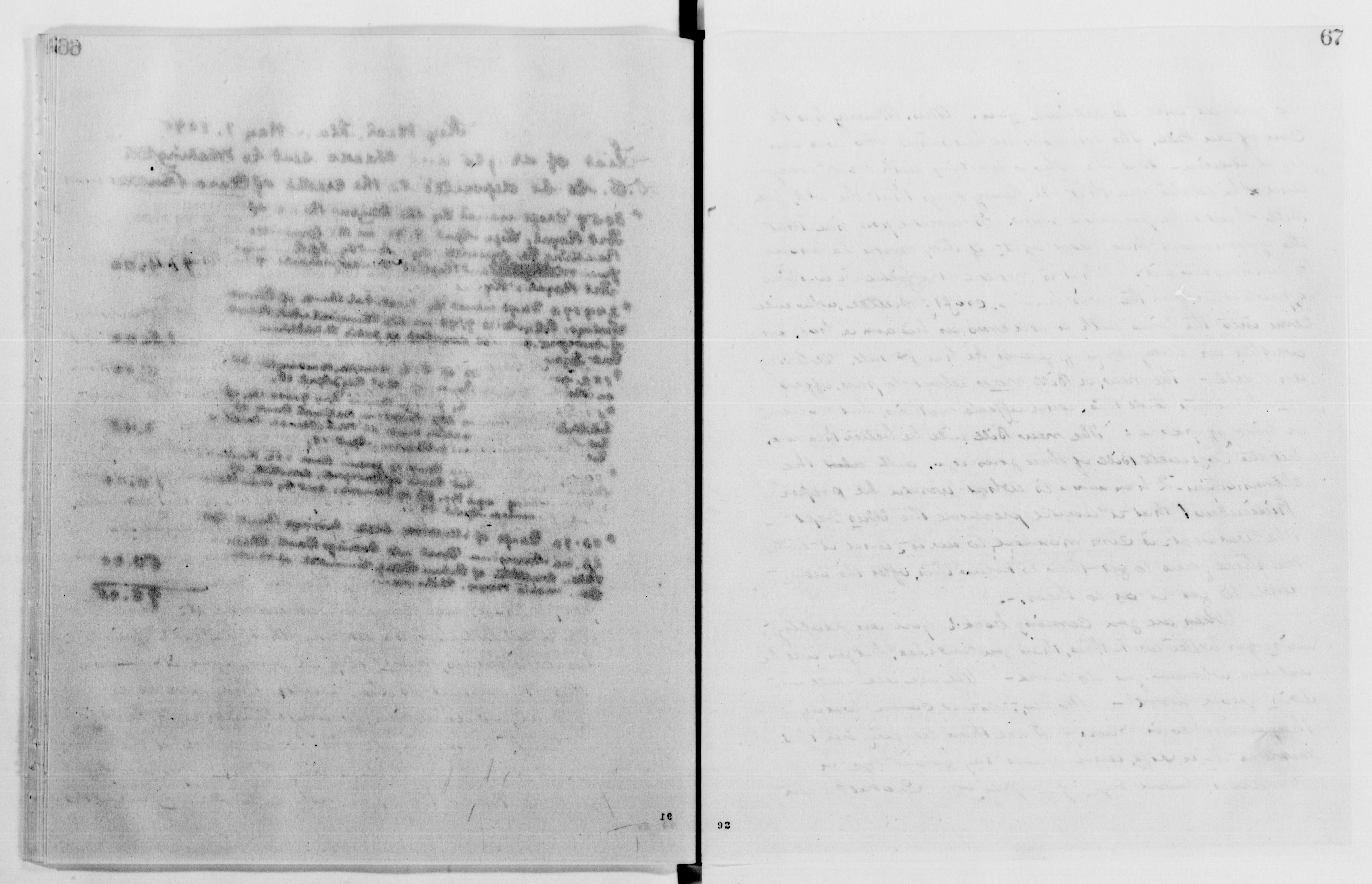 Scanned image of the current content page