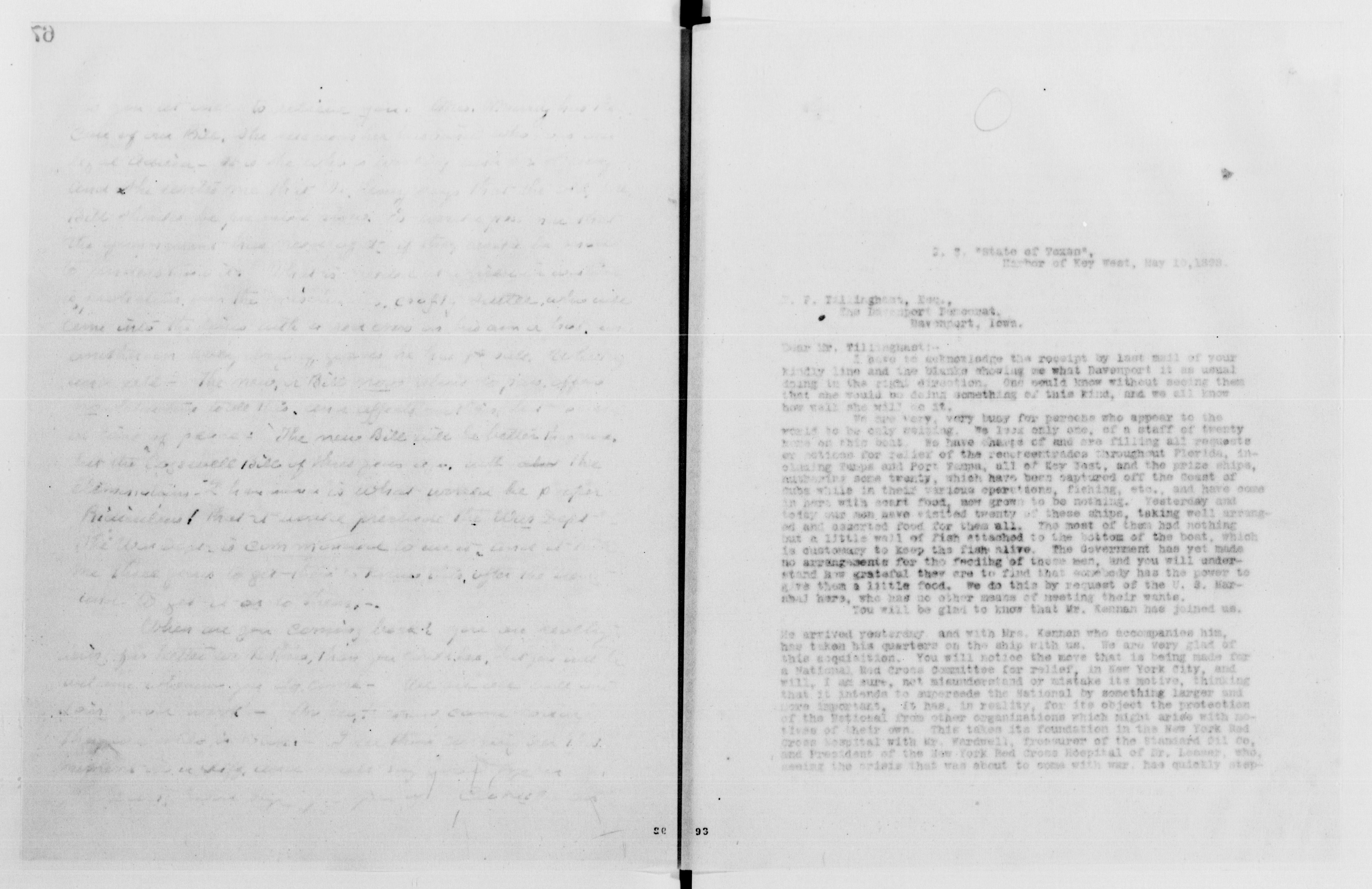 Scanned image of the current content page