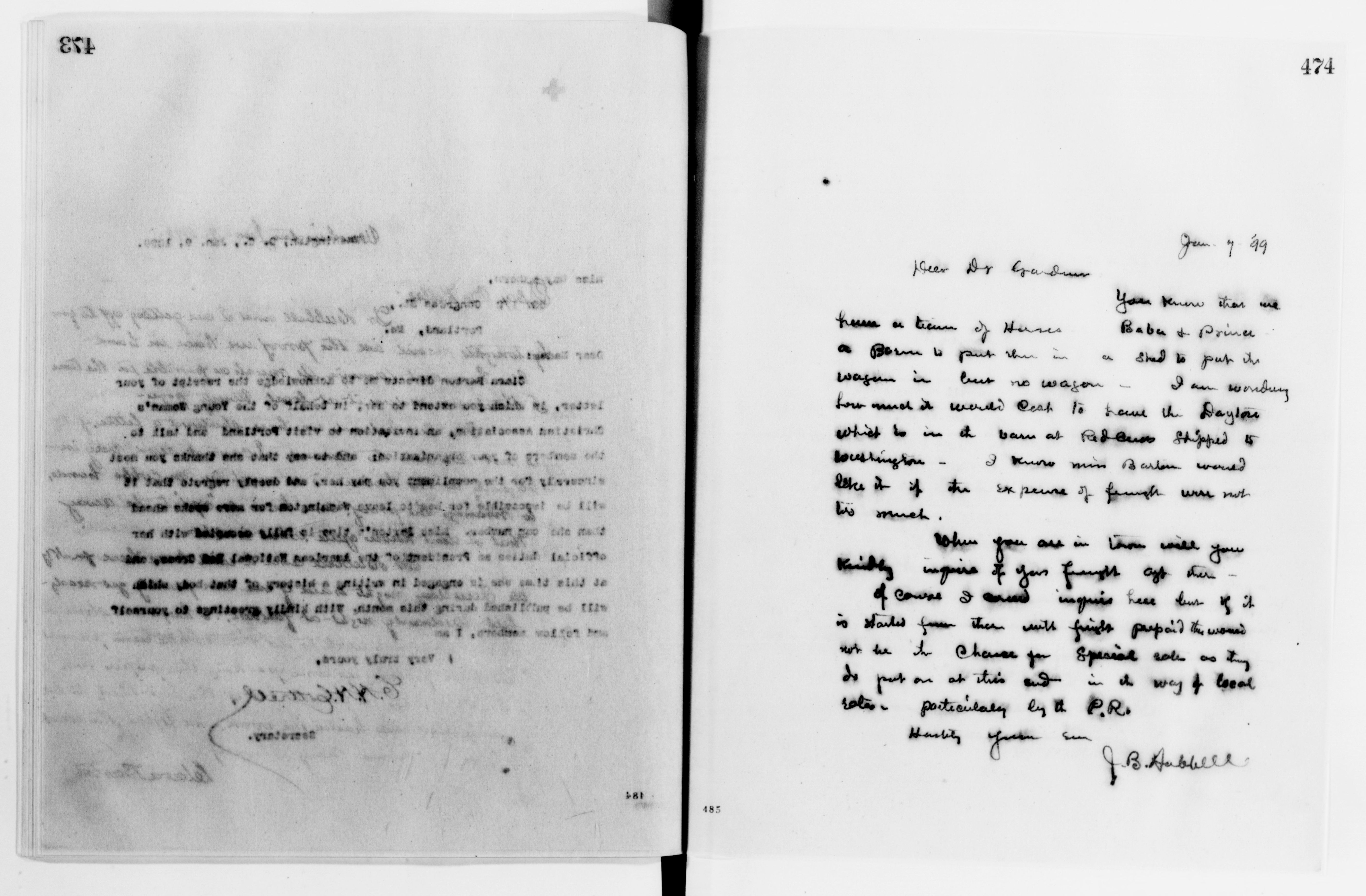 Scanned image of the current content page