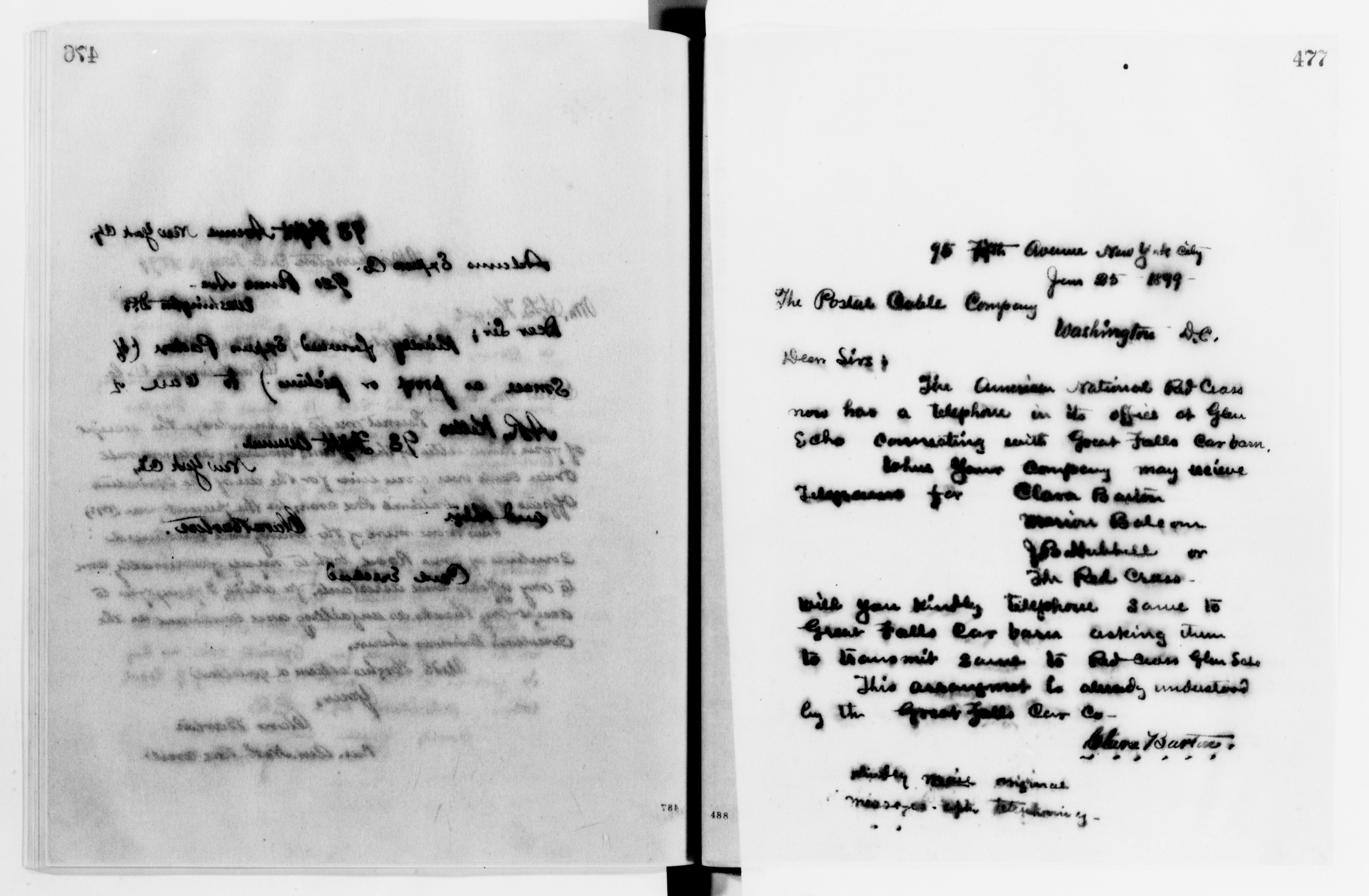 Scanned image of the current content page