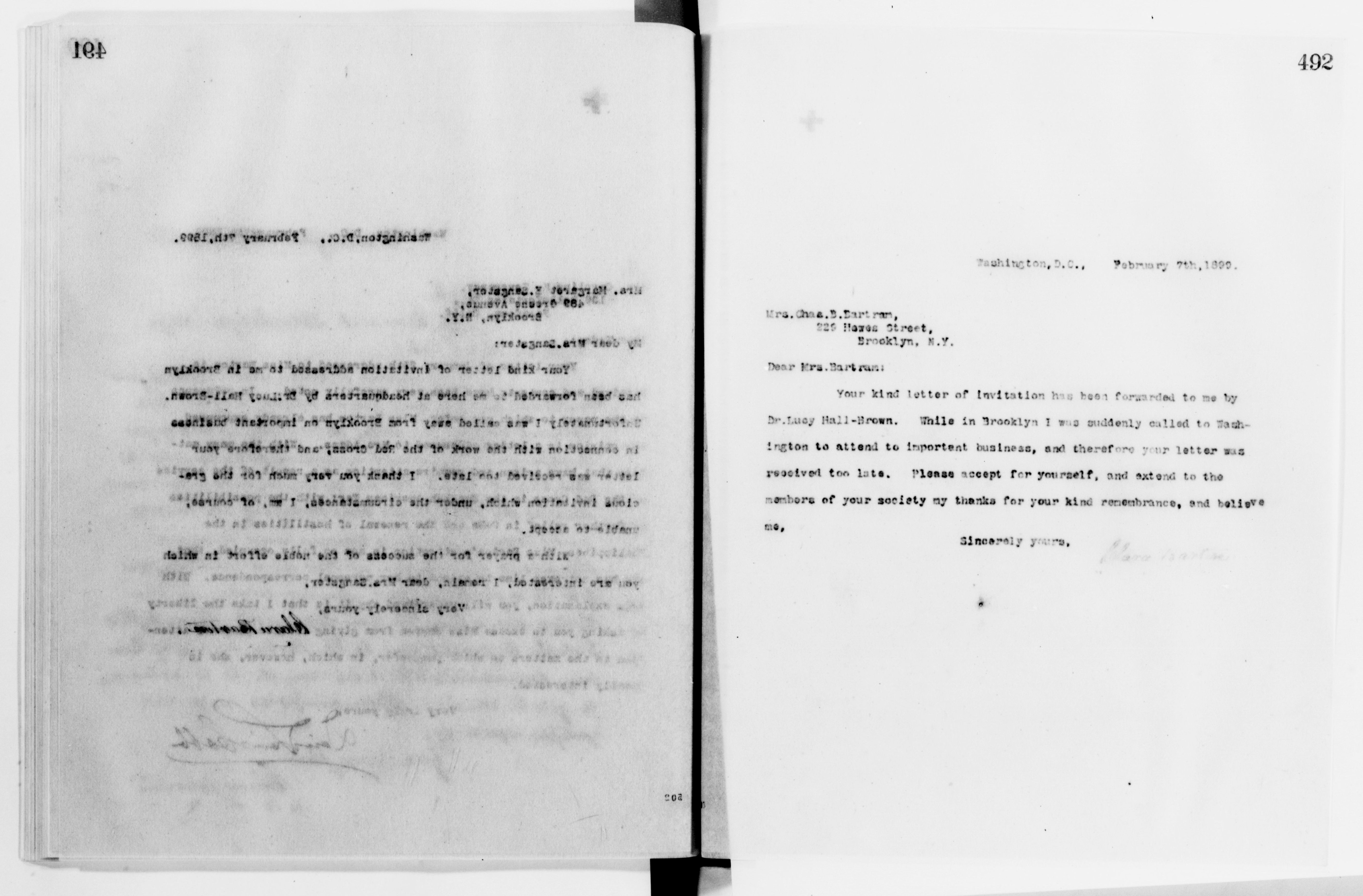 Scanned image of the current content page