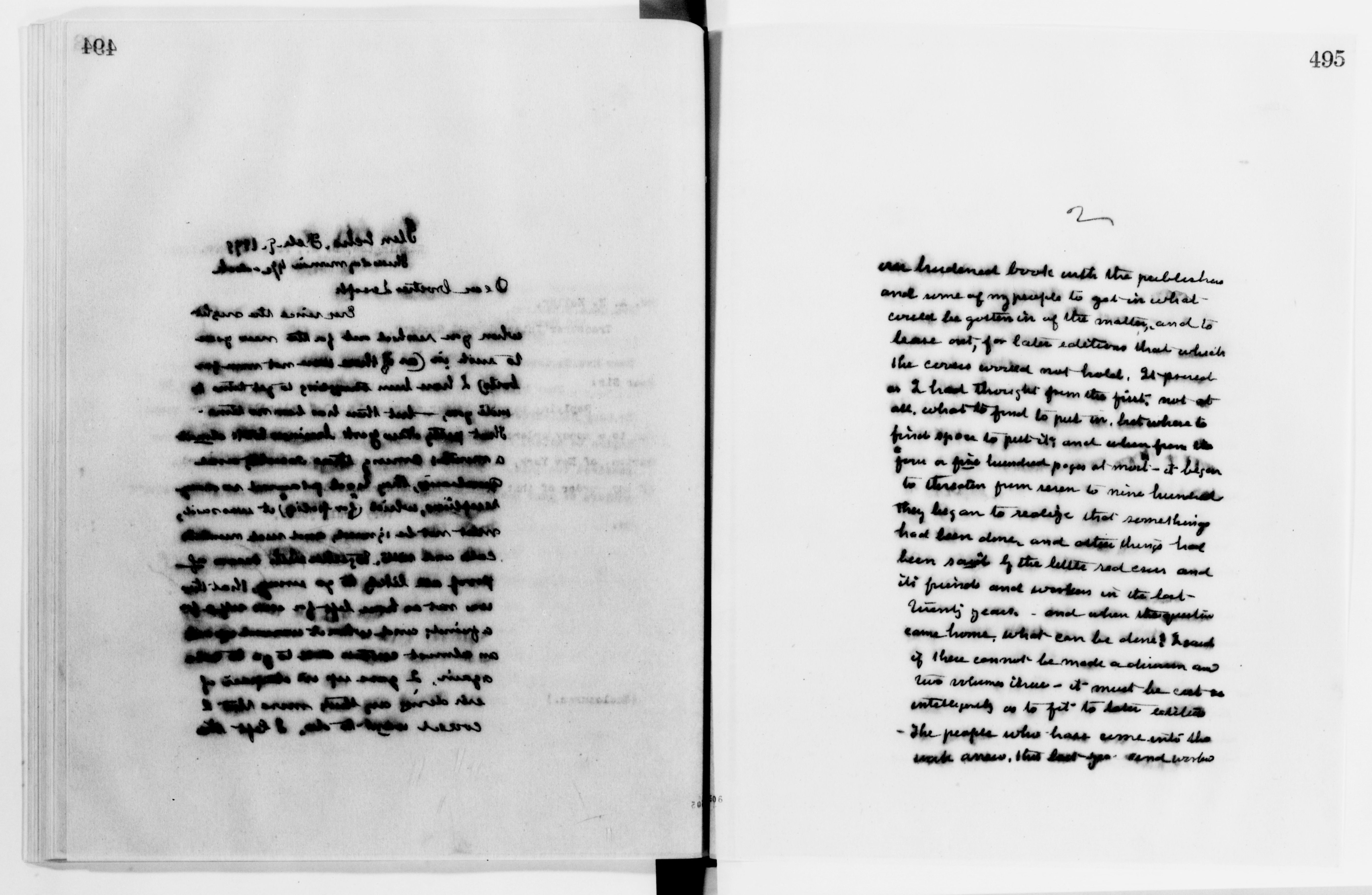 Scanned image of the current content page