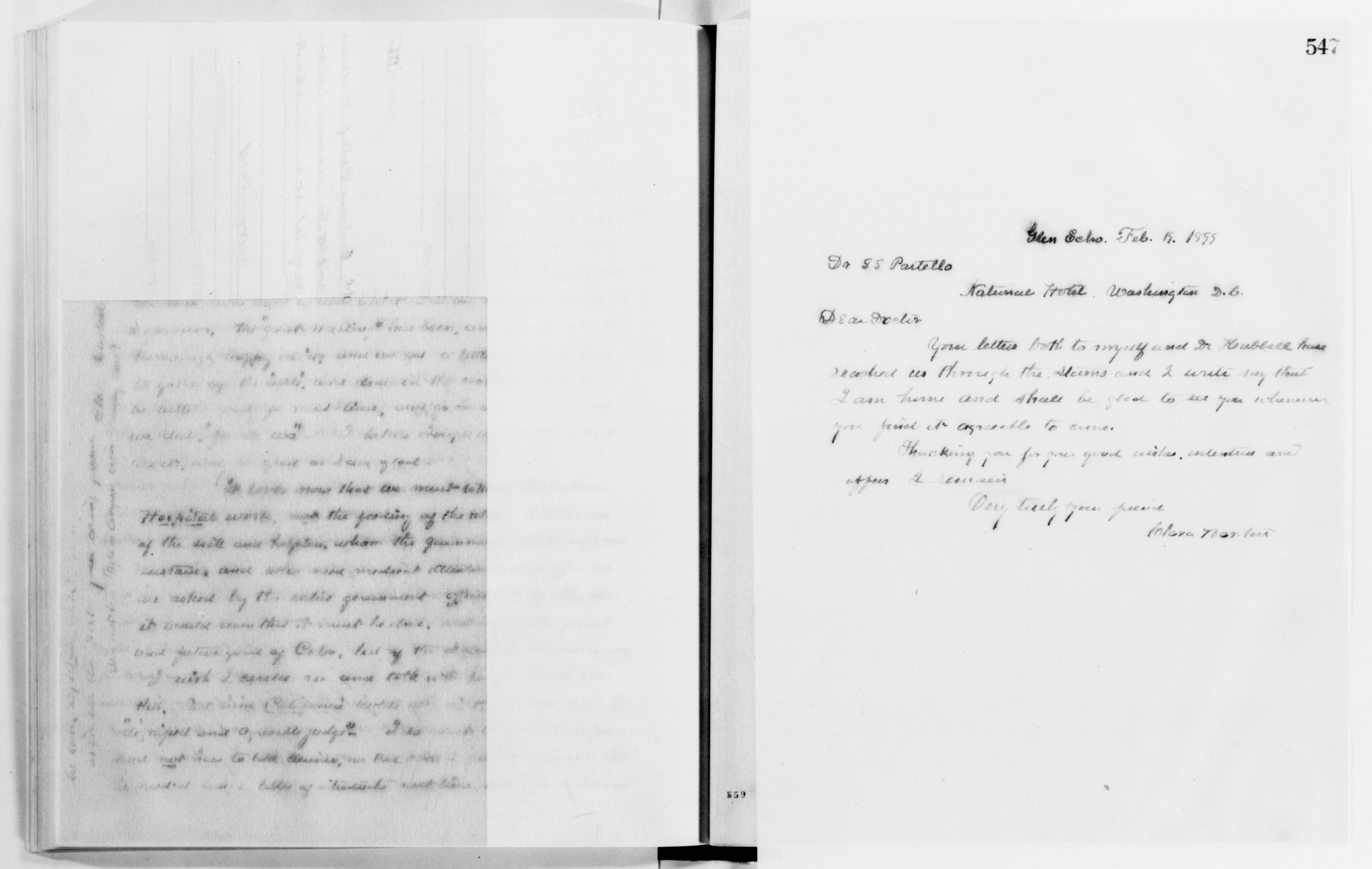 Scanned image of the current content page