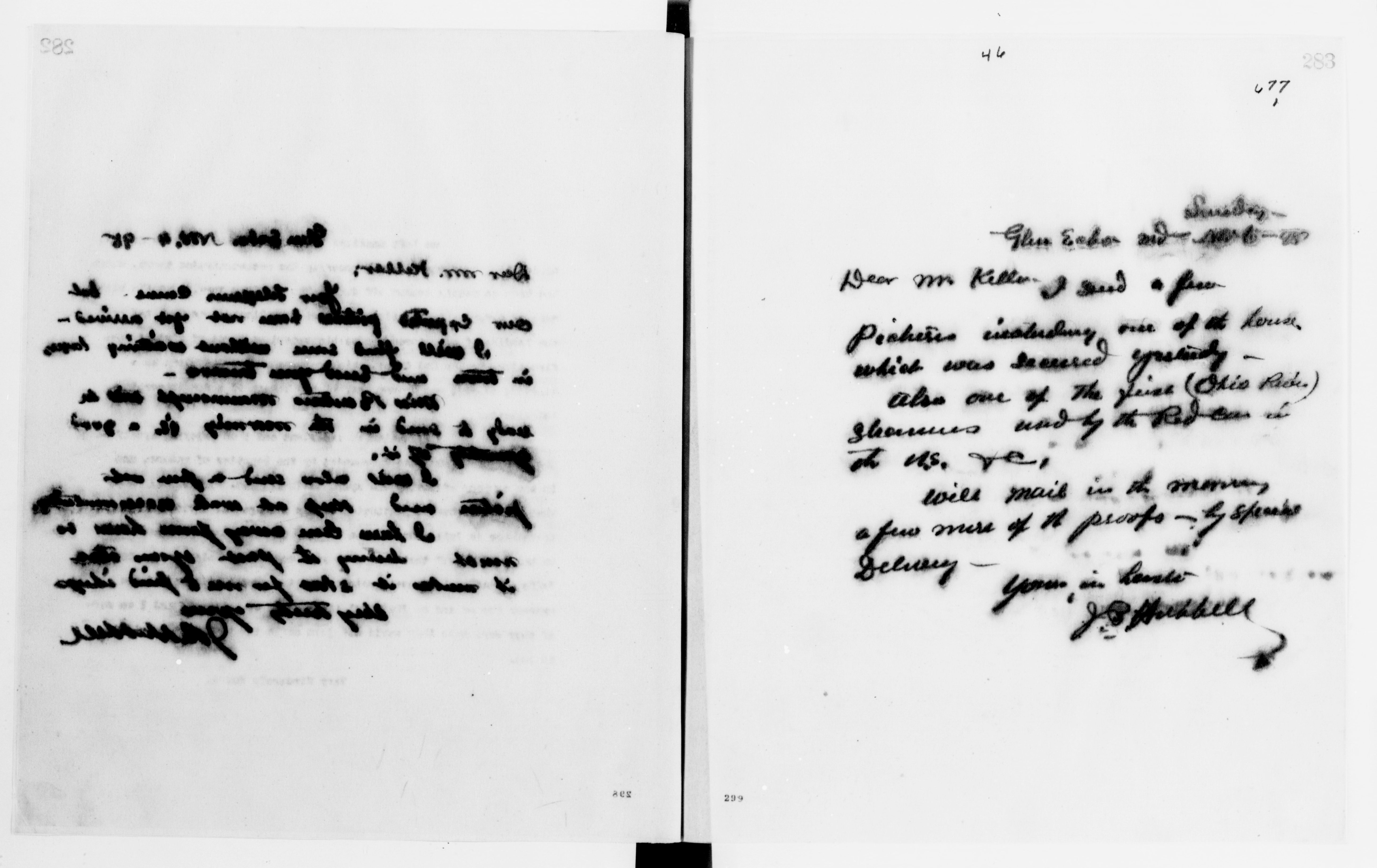 Scanned image of the current content page