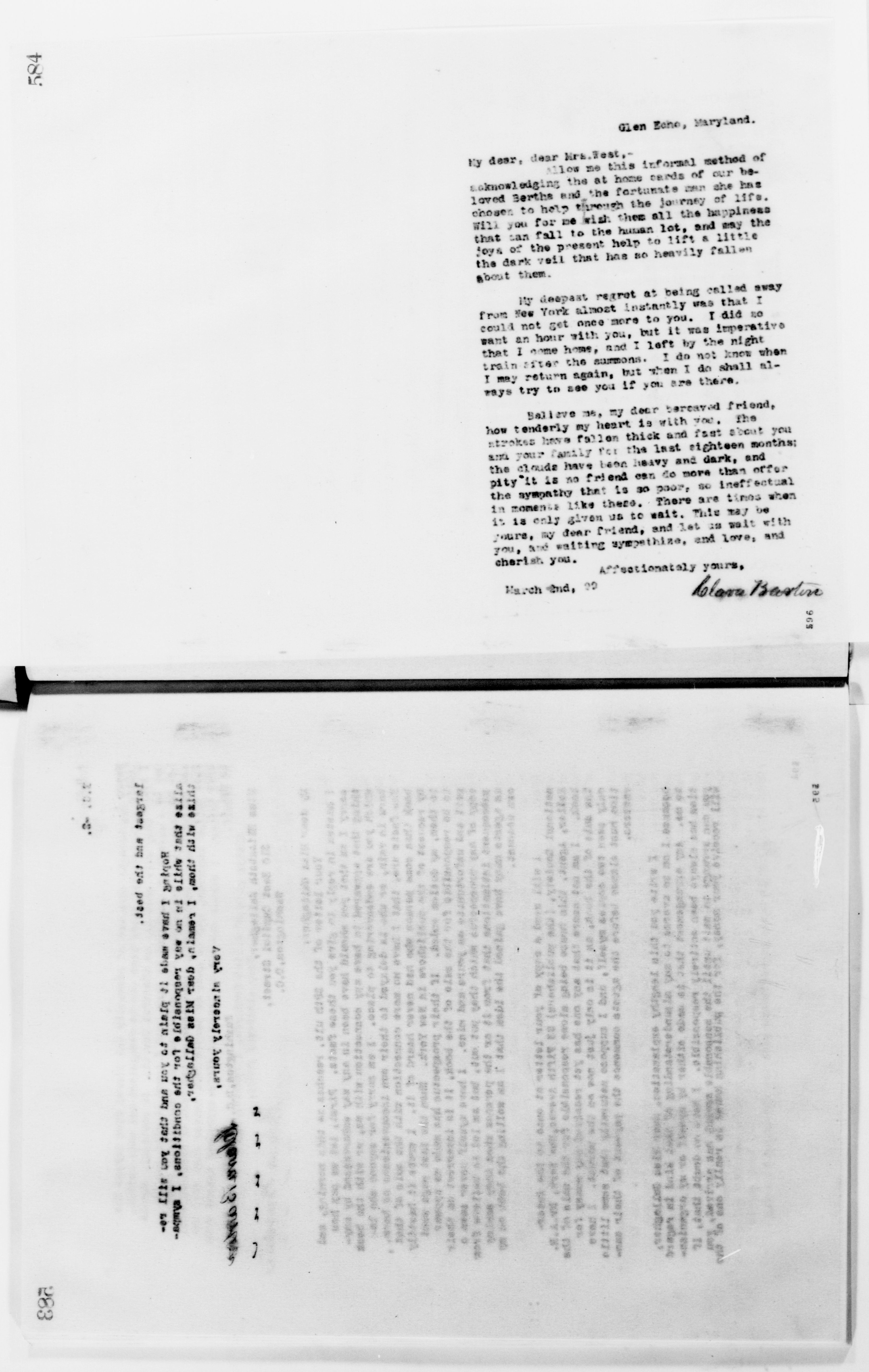Scanned image of the current content page
