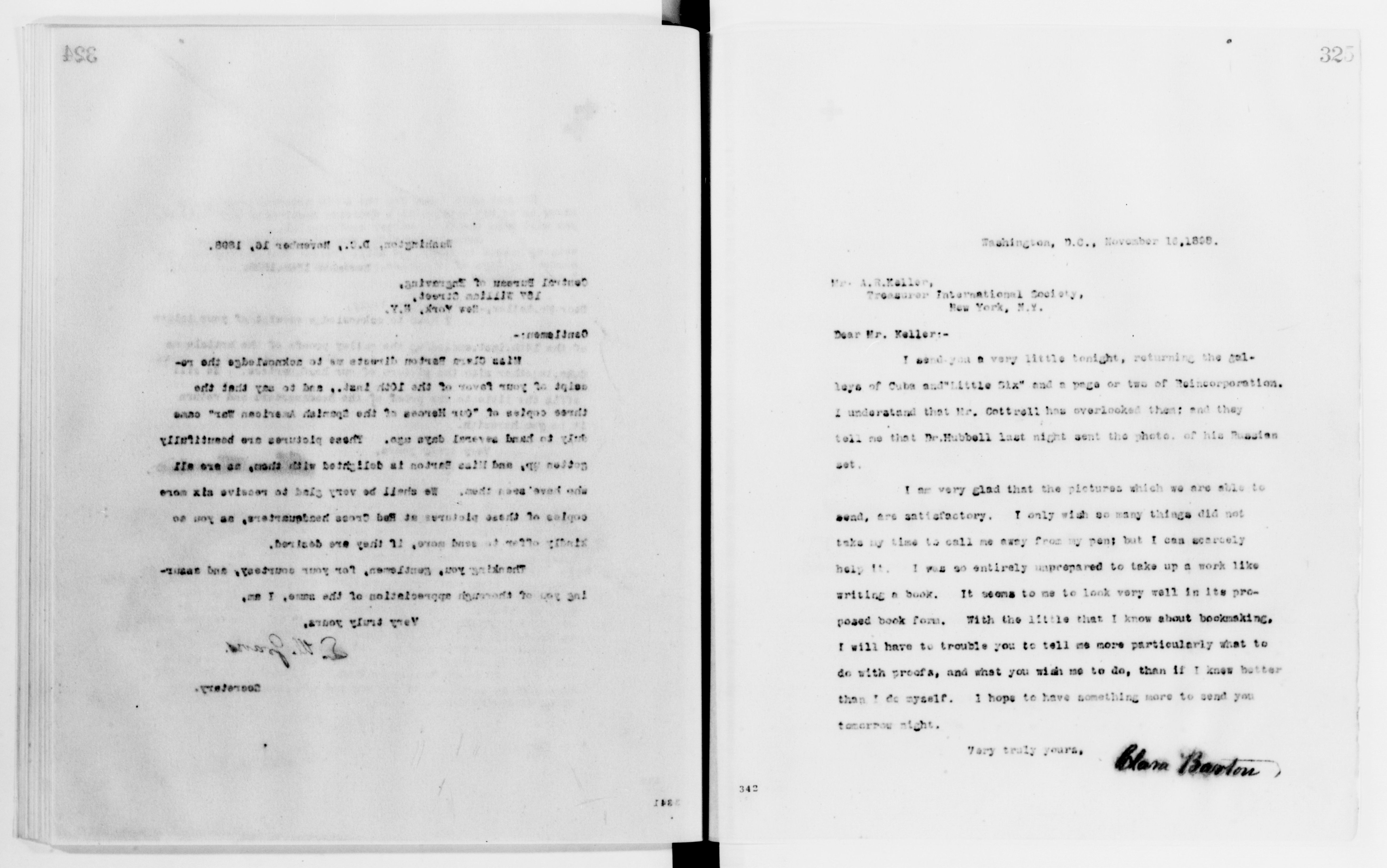 Scanned image of the current content page