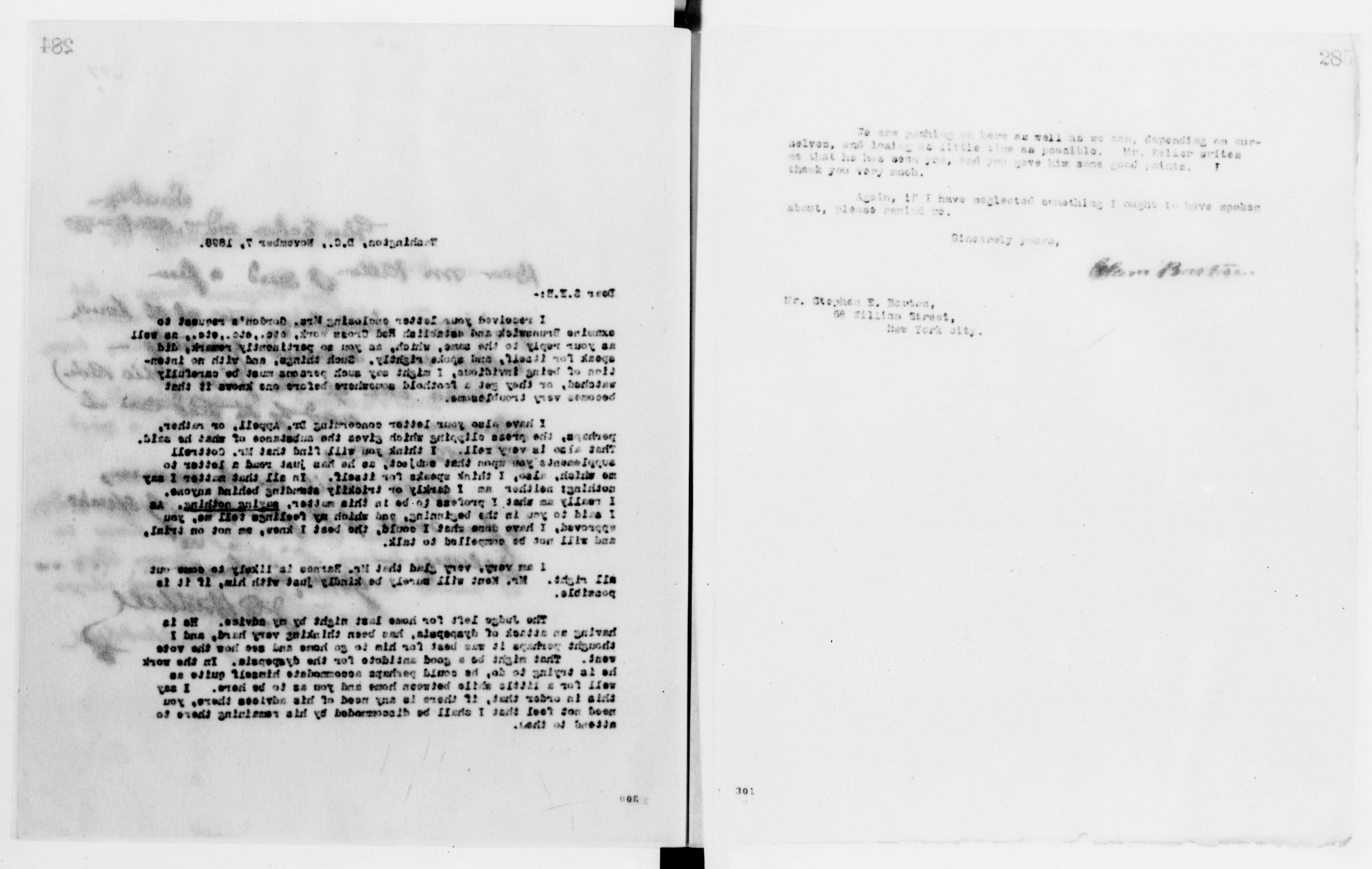 Scanned image of the current content page