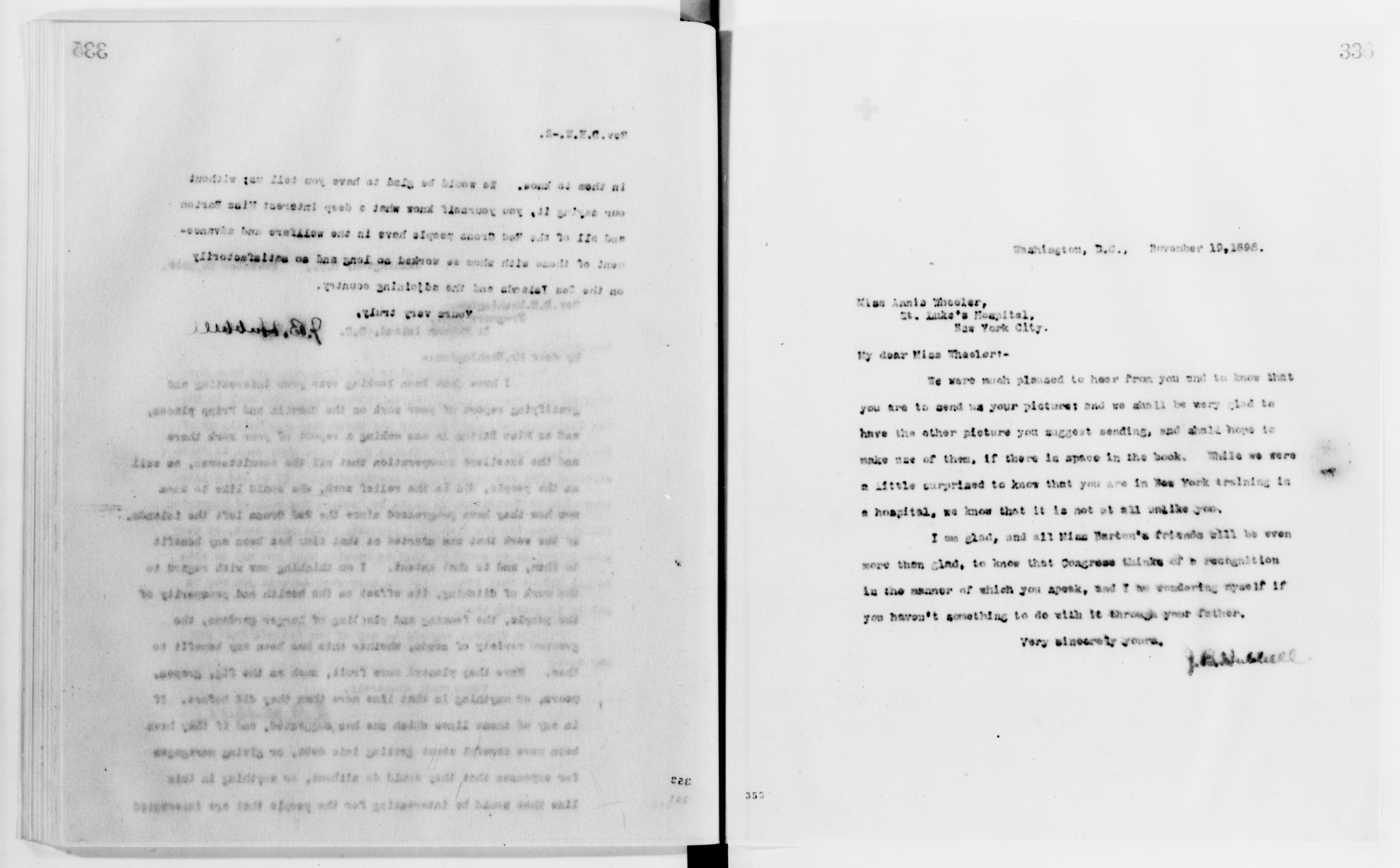 Scanned image of the current content page