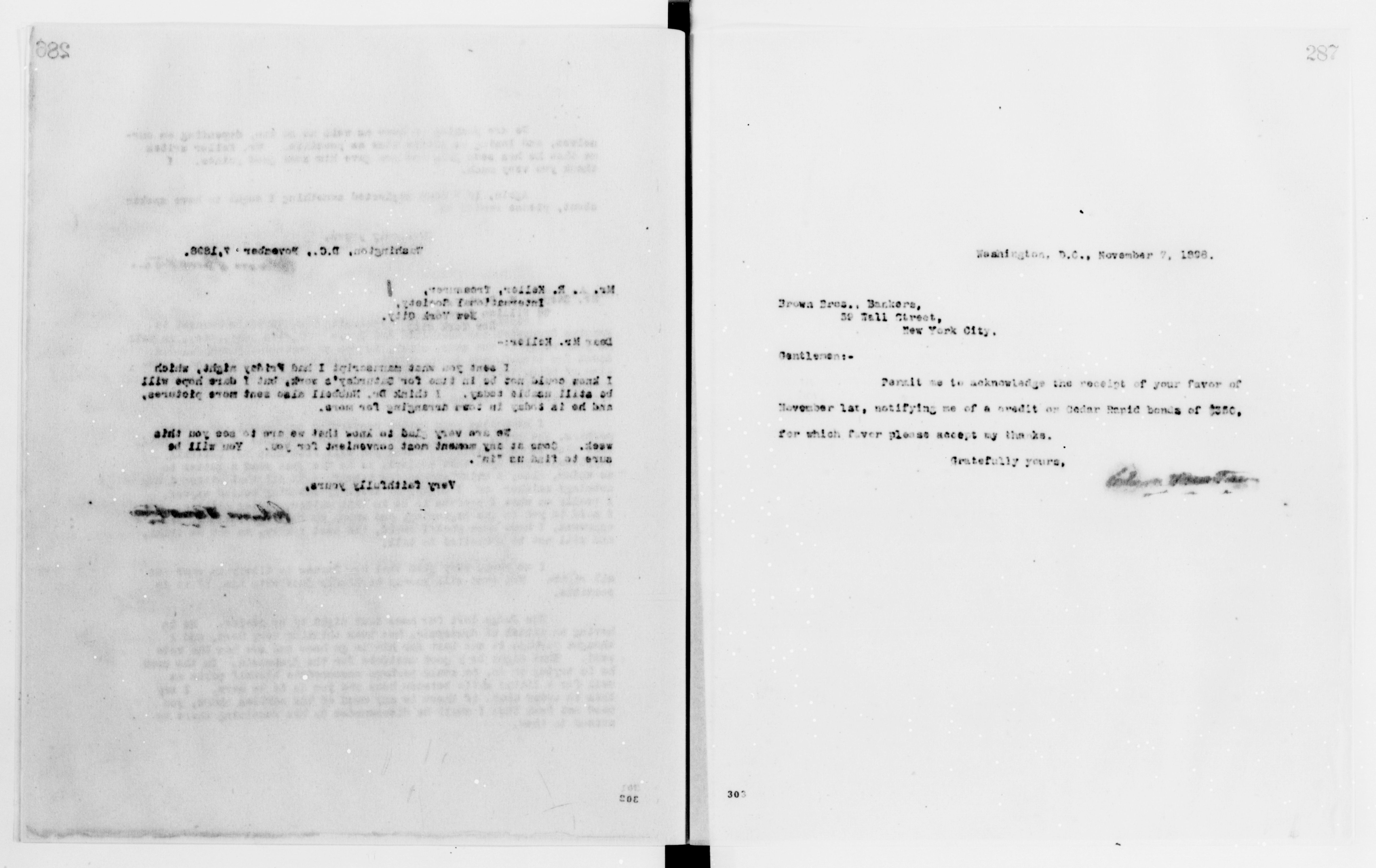 Scanned image of the current content page