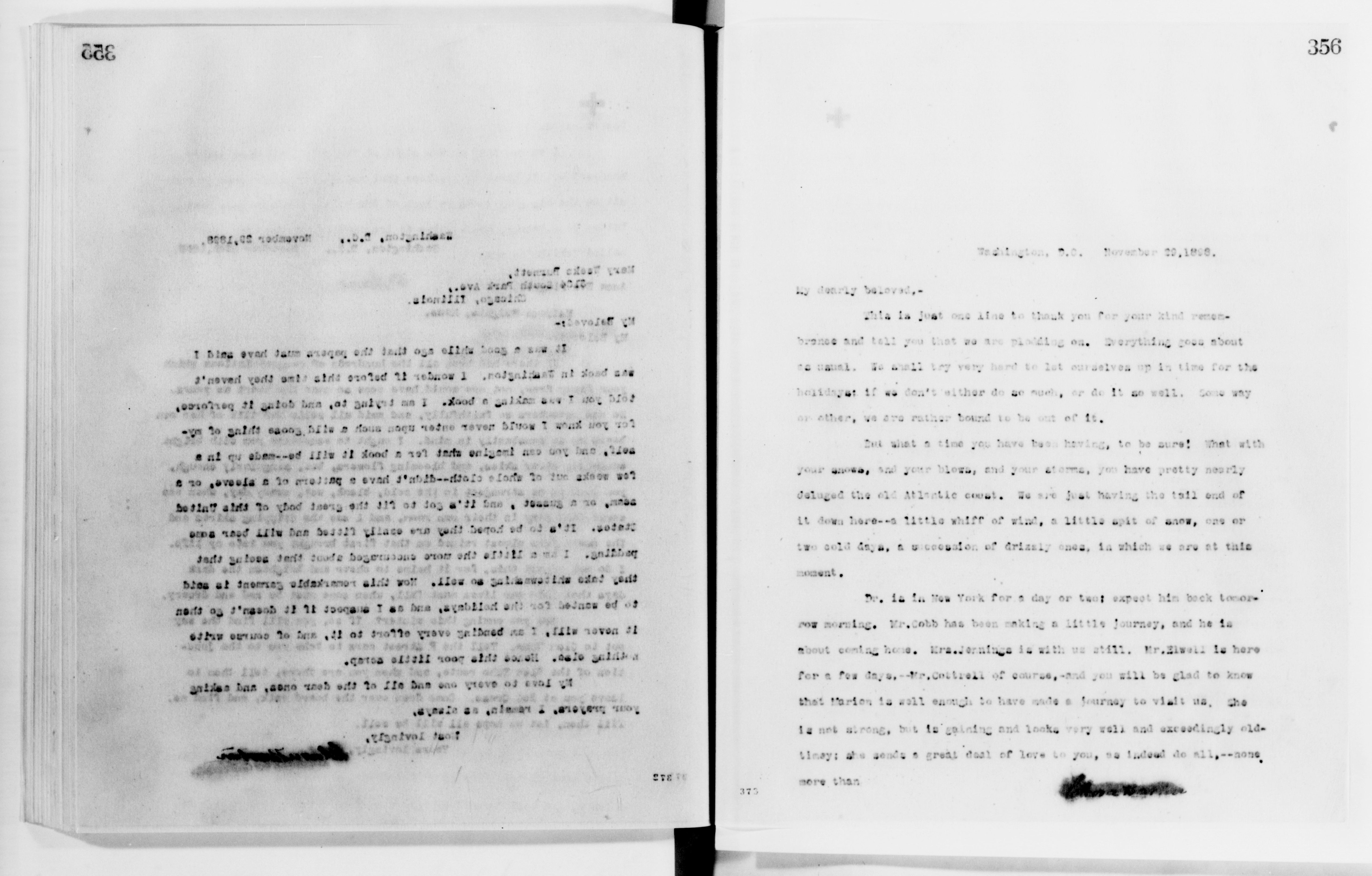 Scanned image of the current content page