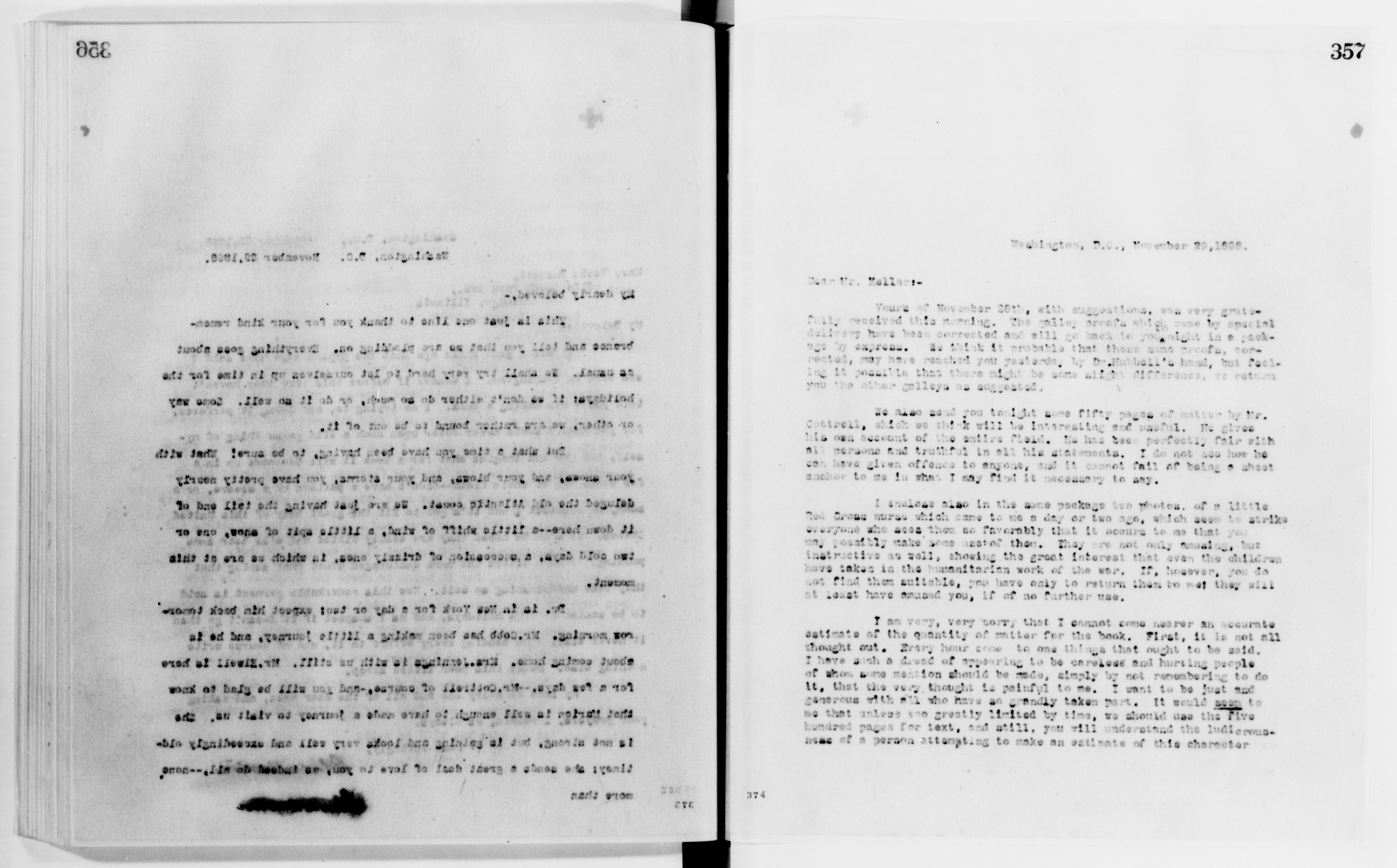 Scanned image of the current content page