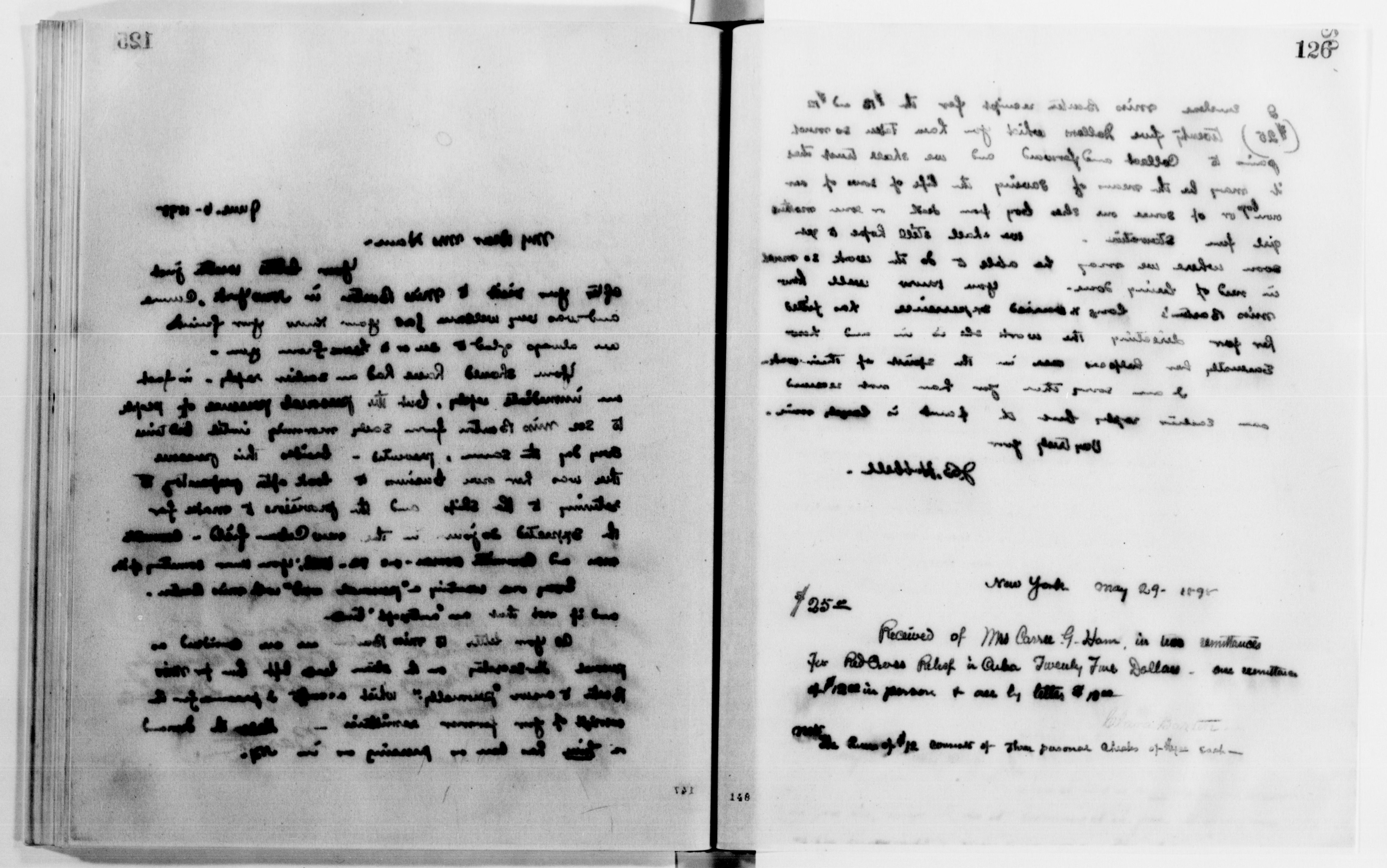Scanned image of the current content page